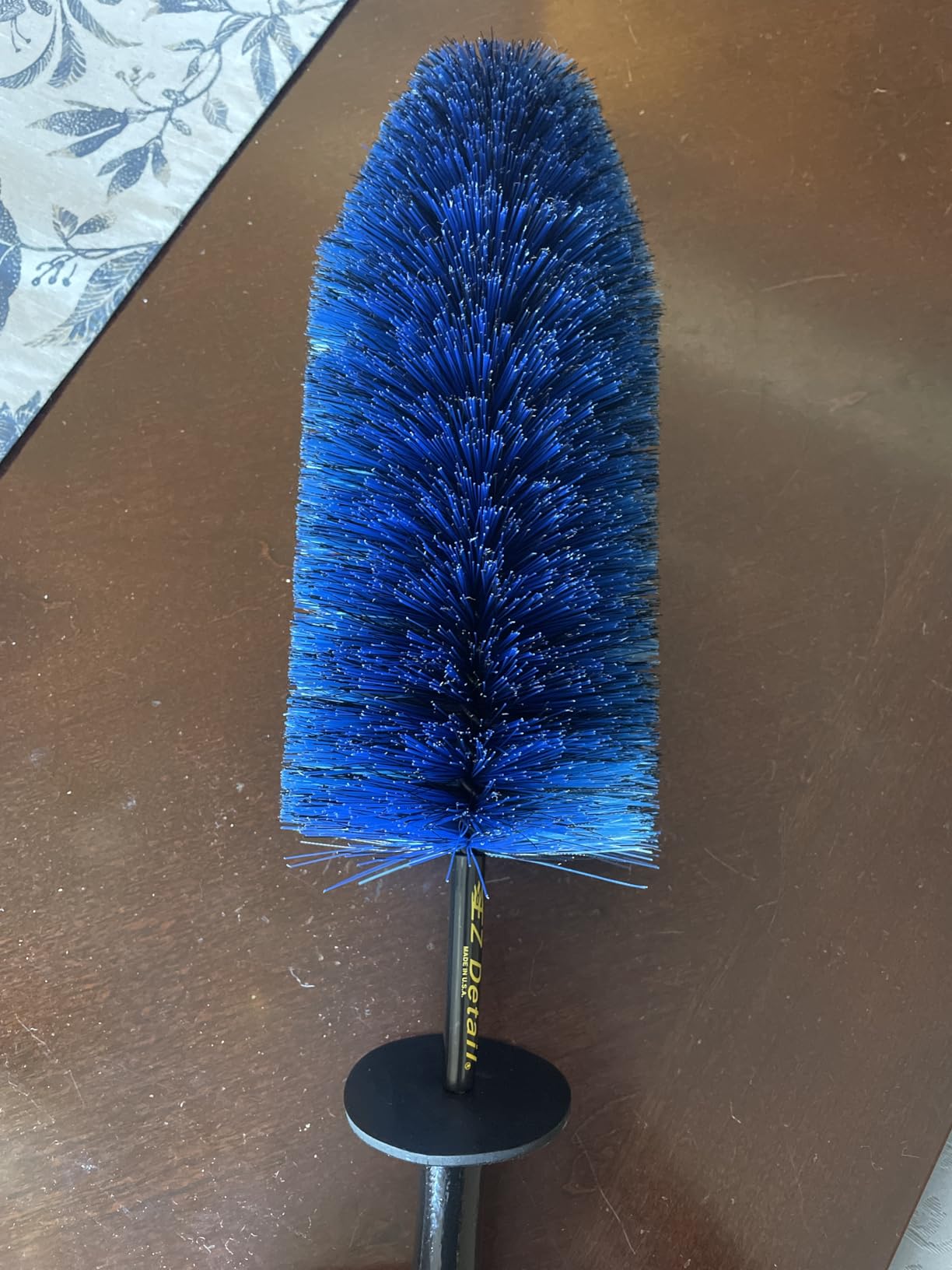 EZ Detail Big Wheel Brush – 18-Inch Flexible Nylon Rim & Barrel Cleaner for Cars, Trucks, Motorcycles – Hard-to-Reach Areas, Non-Scratch Auto Detailing Tool customer photo 2