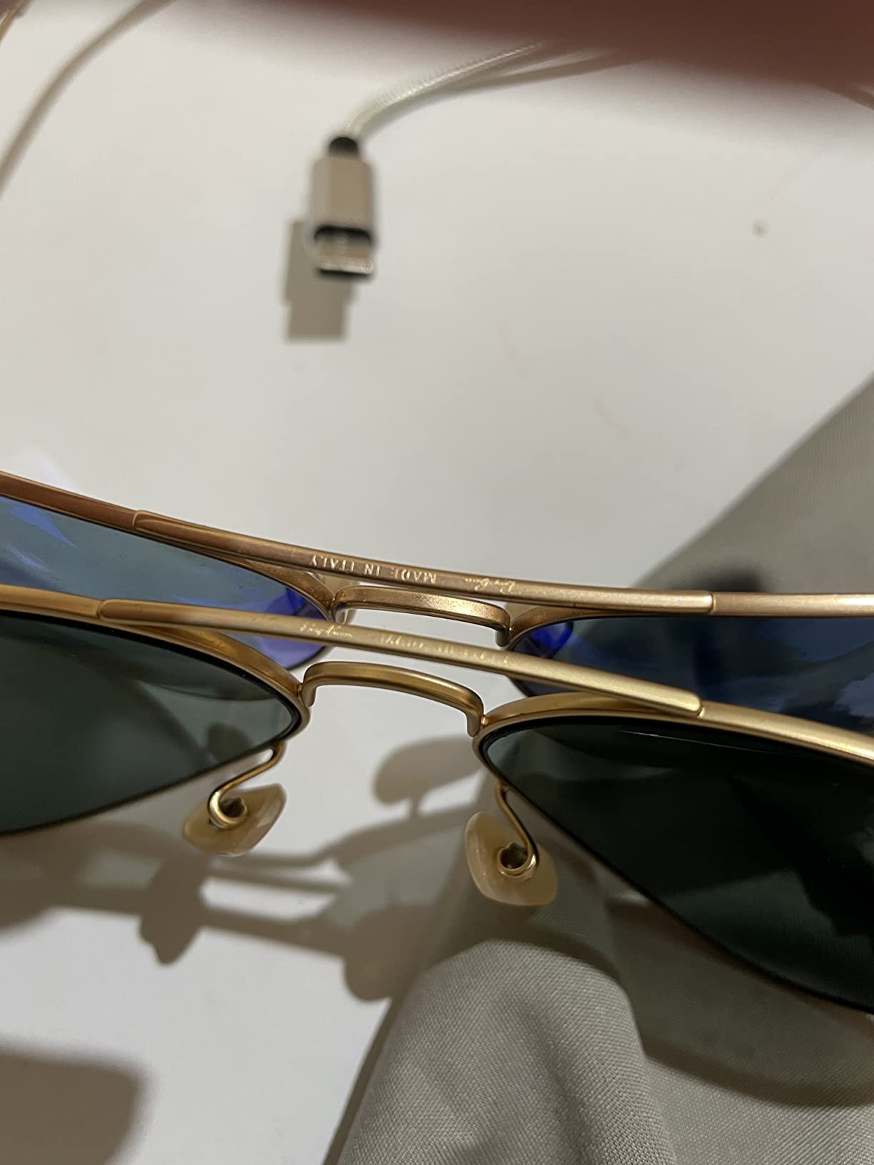 Ray-Ban RB3025 Classic Polarized Aviator Sunglasses customer photo 2