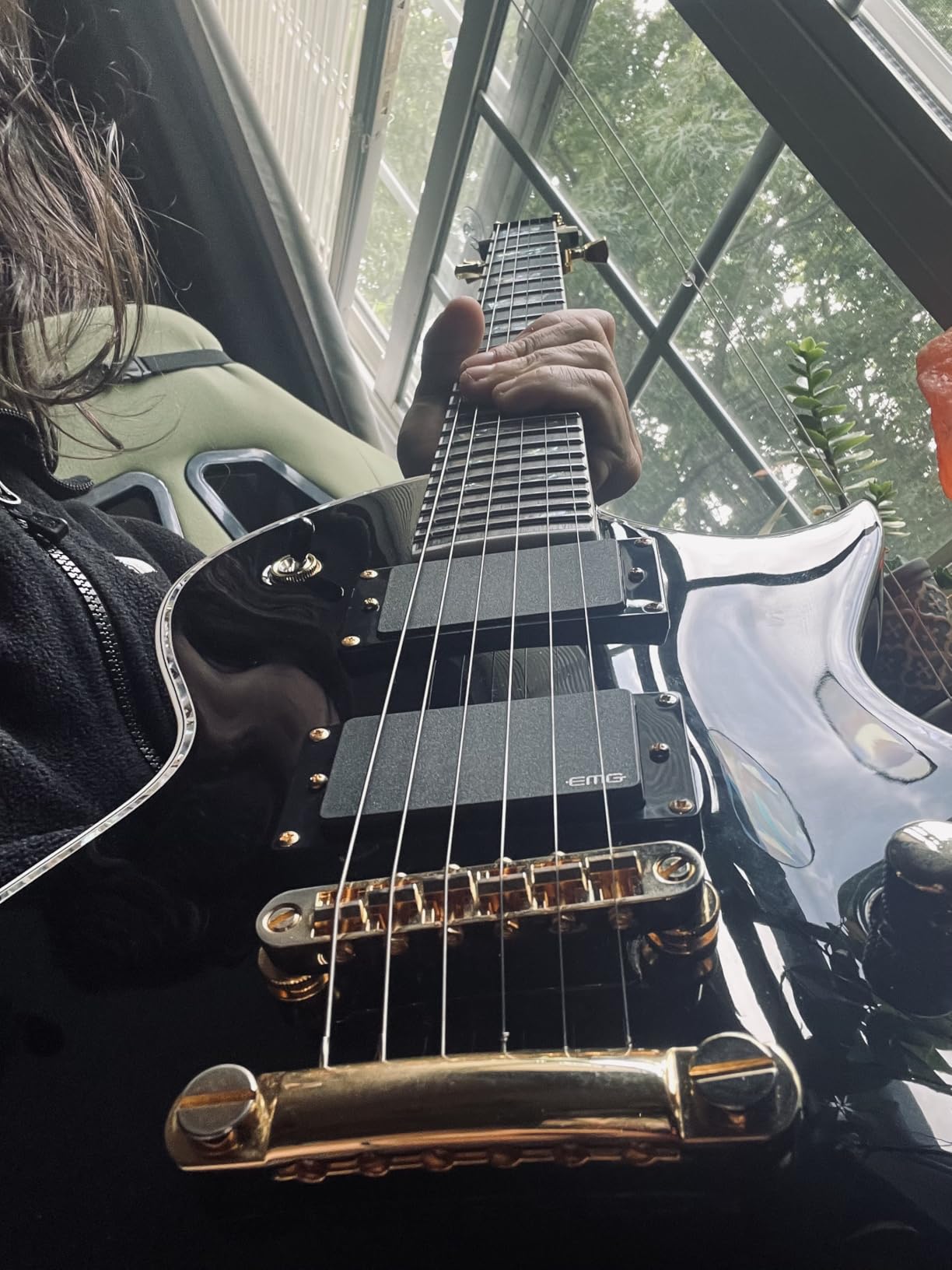 ESP LTD EC-1000 EMG - Vintage Black customer photo 1