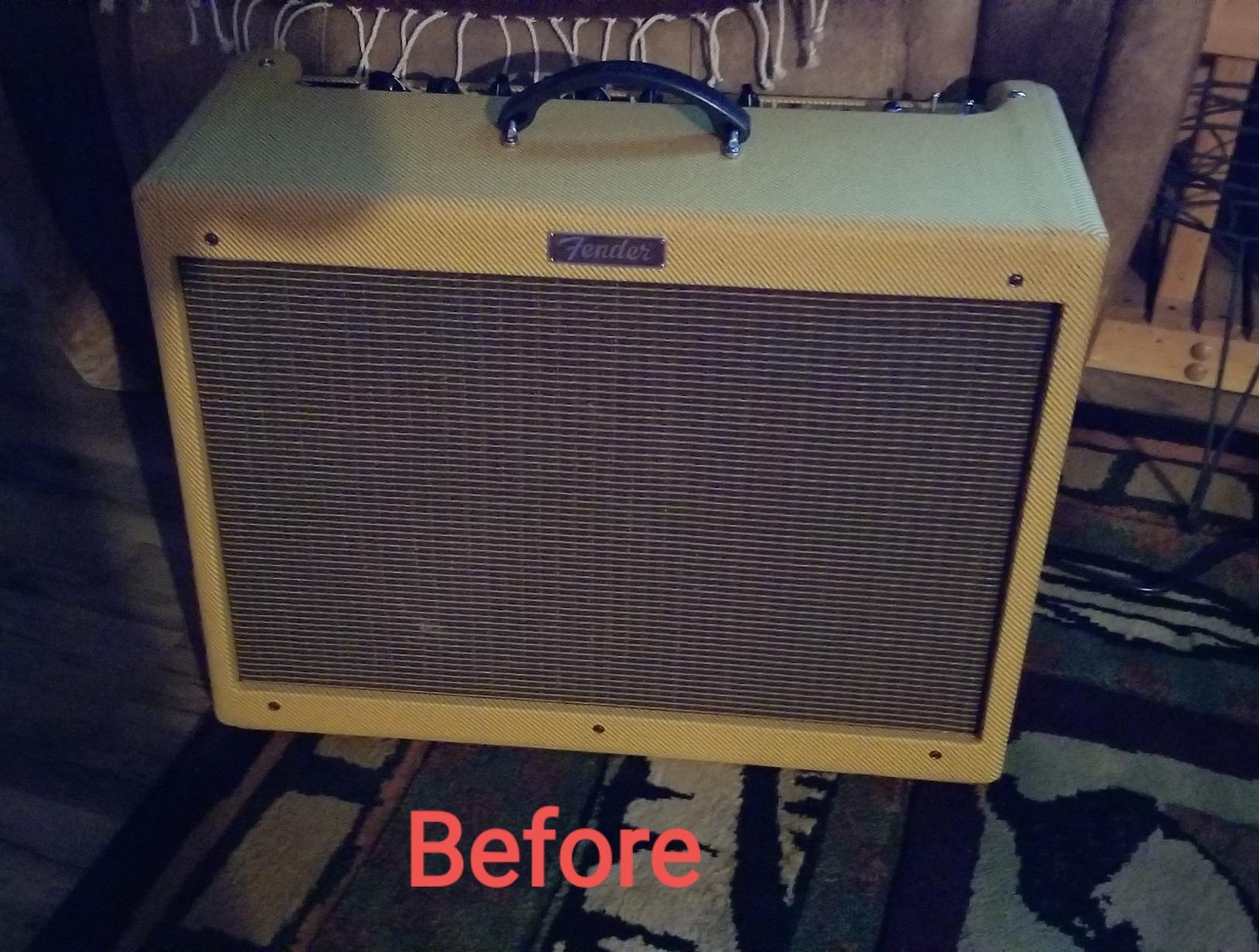 Fender Blues Deluxe Reissue Tube Combo Guitar Amplifier, 40 Watts, Tweed customer photo 2