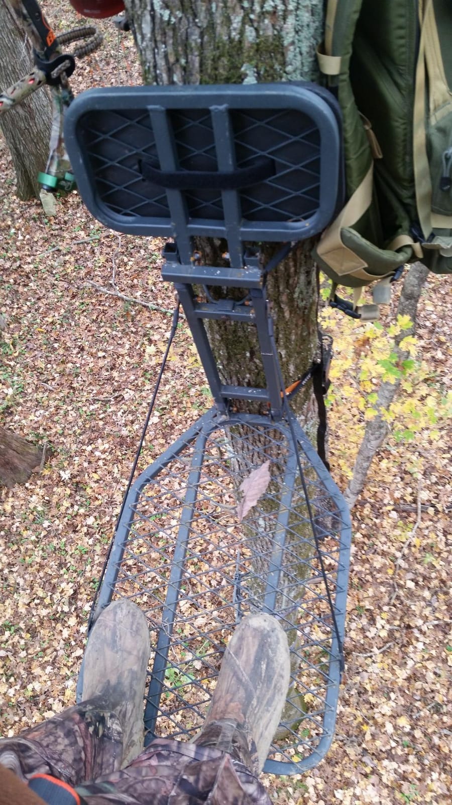 Guide Gear Hang On Tree Stand for Hunting with Seat and Foot Platform, Deer Hunting Accessories customer photo 1