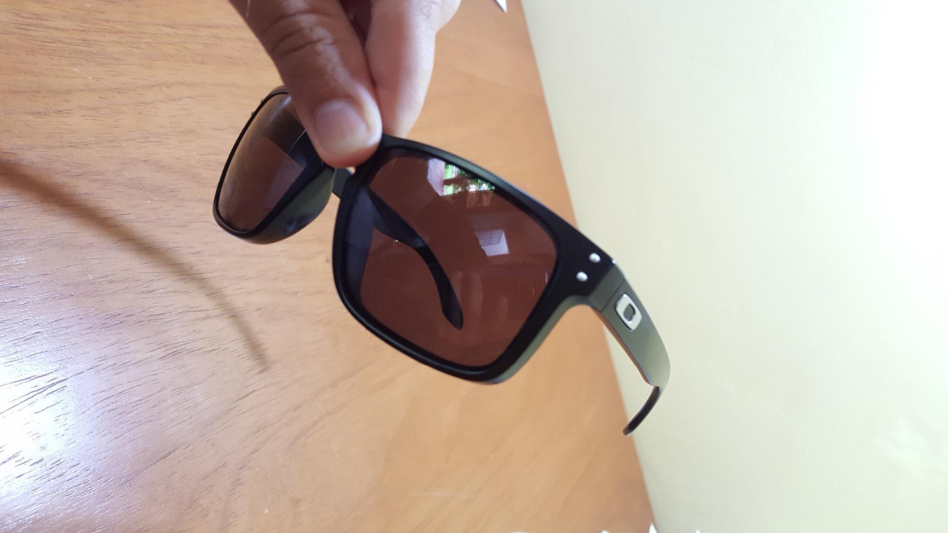 Oakley Men's Oo9102 Holbrook Polarized Square Sunglasses customer photo 1