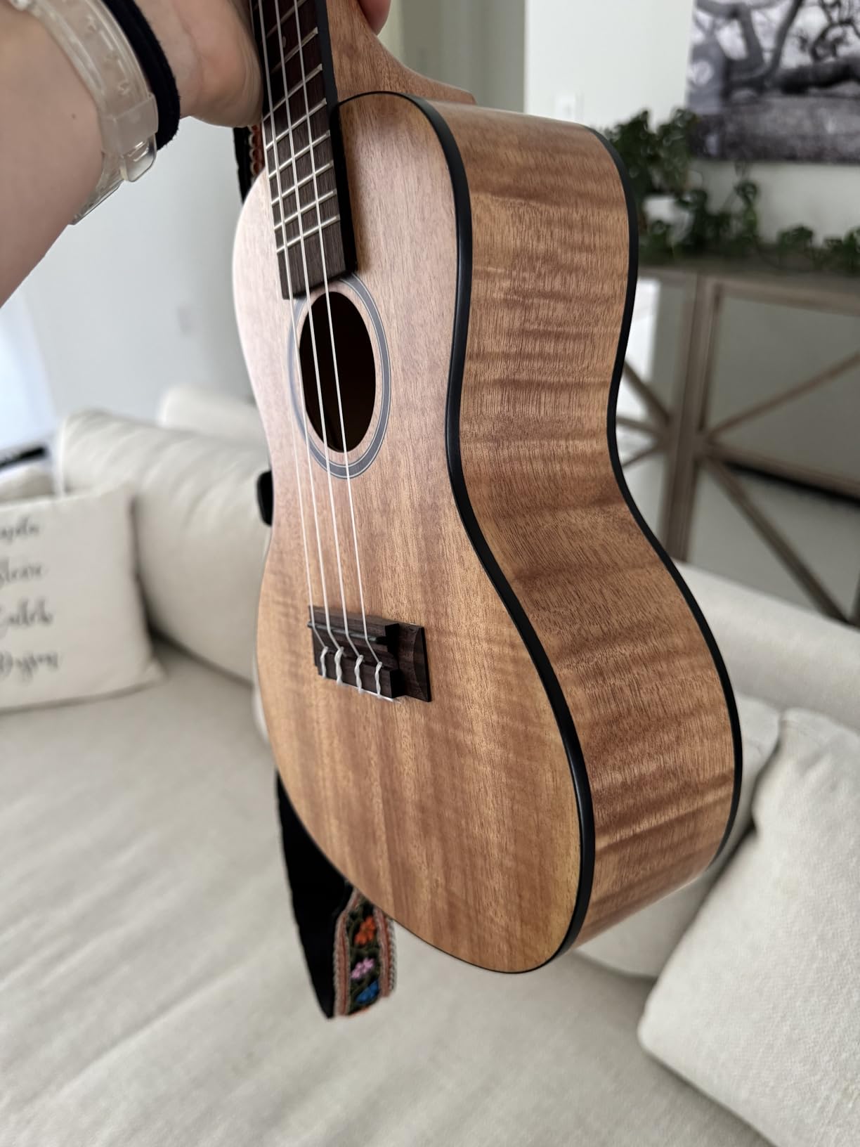 Kala KA-SEM Exotic Mahogany Soprano Ukulele customer photo 2
