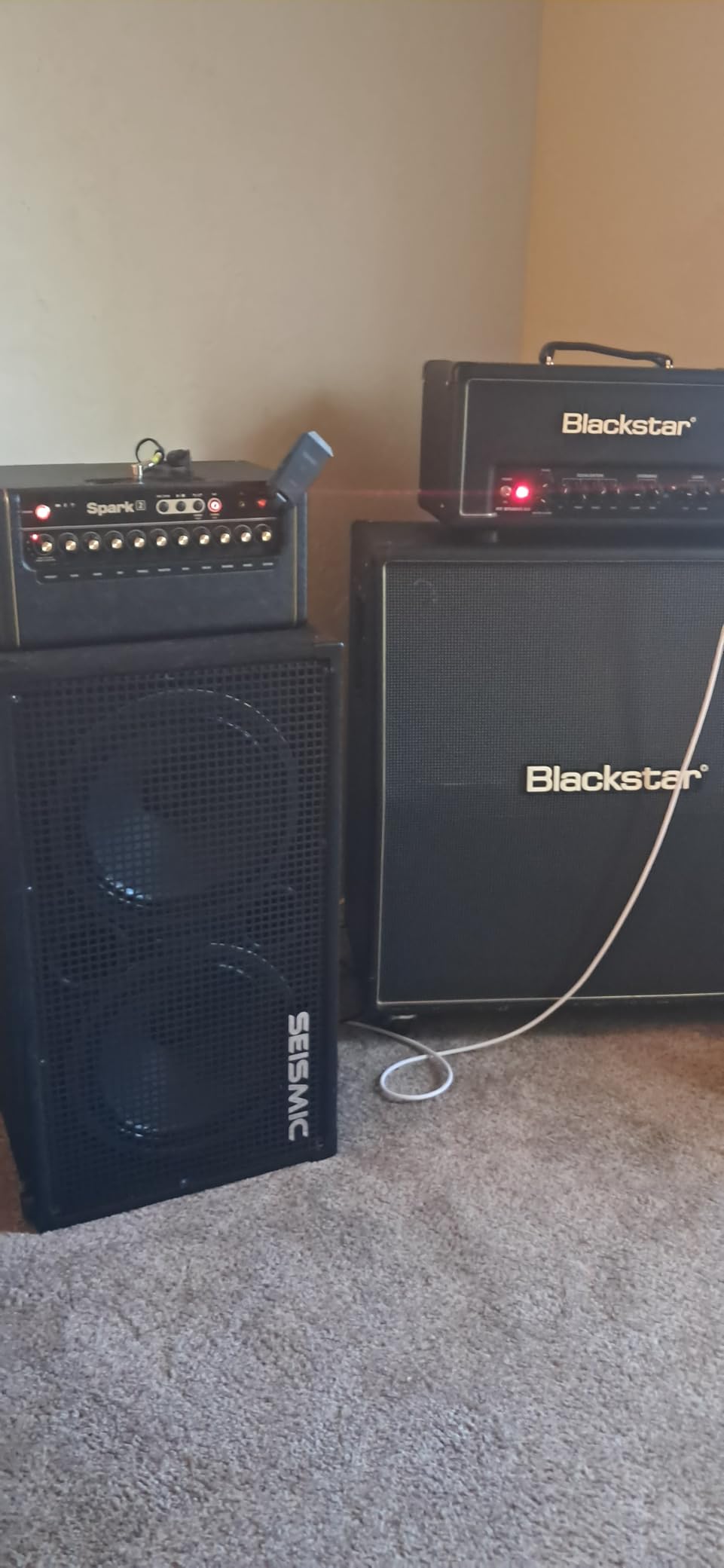 Seismic Audio - Empty 212 Guitar Speaker Cabinet - 2x12 PA/DJ PRO Audio - Loaded with Everything but Speakers. Includes Grill, Wire, Jack Plates, Handles, etc. customer photo 2