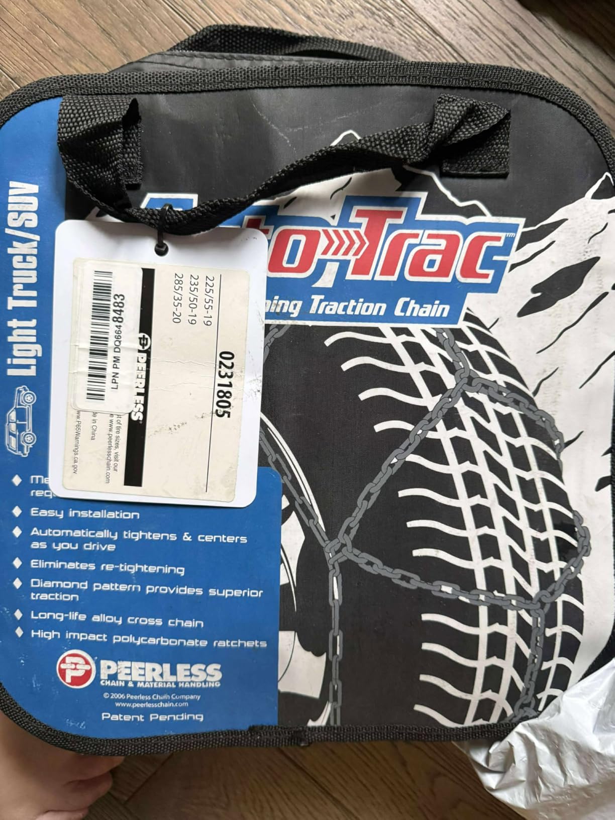 SCC Peerless 0232105 Auto-Trac Light Truck/SUV Tire Traction Chain - 2 Count (Pack of 1) customer photo 2
