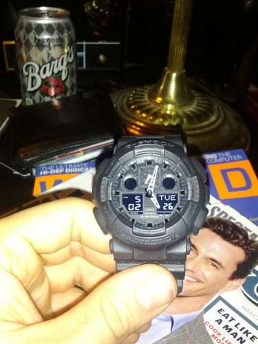 Casio G-Shock GA100-1A1 | Men's Tough Analog-Digital Watch | 200M Water Resistant | Shock & Magnetic Resistant | Sporty & Rugged Design customer photo 2