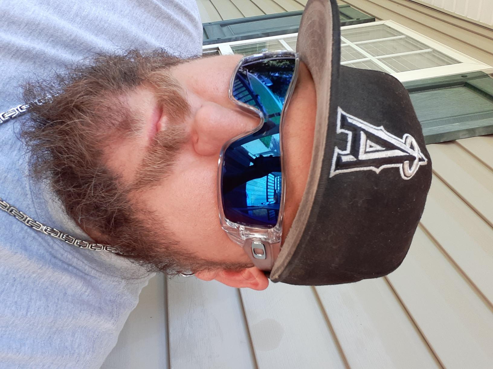 Oakley Sunglasses for Men - OO9101 Batwolf Rectangular Sunglasses PRIZM Lenses customer photo 1