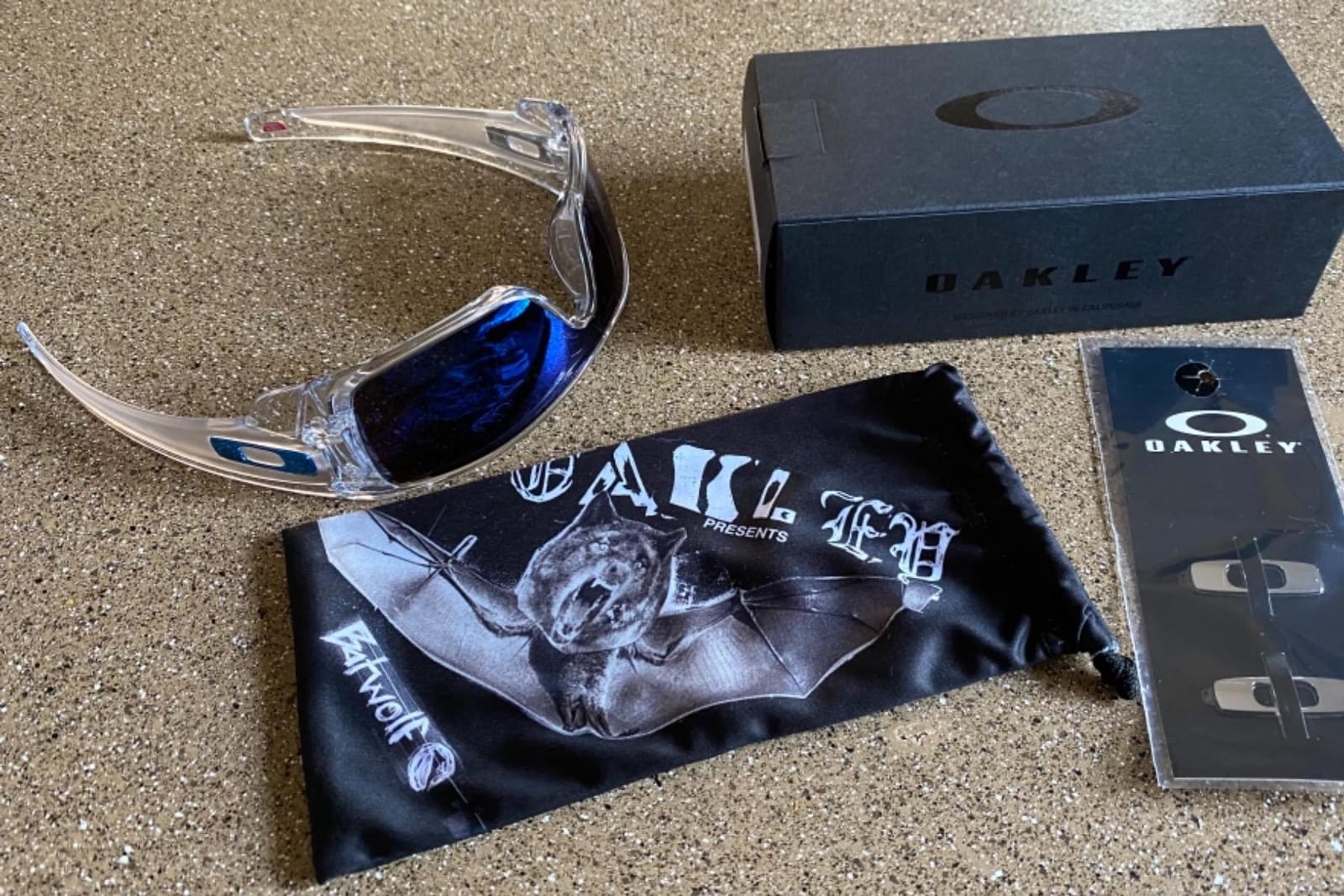 Oakley Sunglasses for Men - OO9101 Batwolf Rectangular Sunglasses PRIZM Lenses customer photo 2
