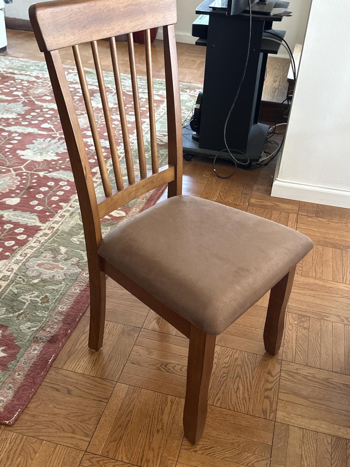 Signature Design by Ashley Berringer Wood Dining Chairs Set of 2, Brown customer photo 1