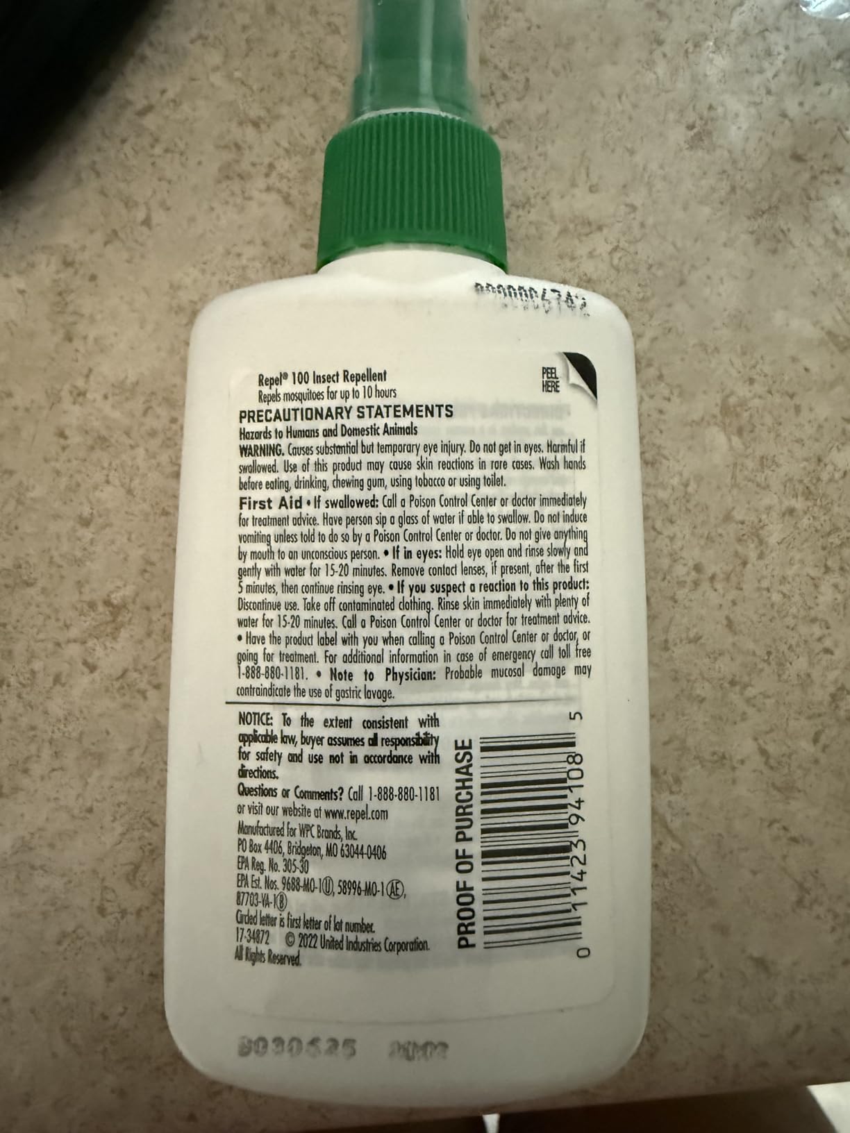 Repel 100 Mosquito & Insect Repellent 4 Oz, 98% DEET customer photo 1