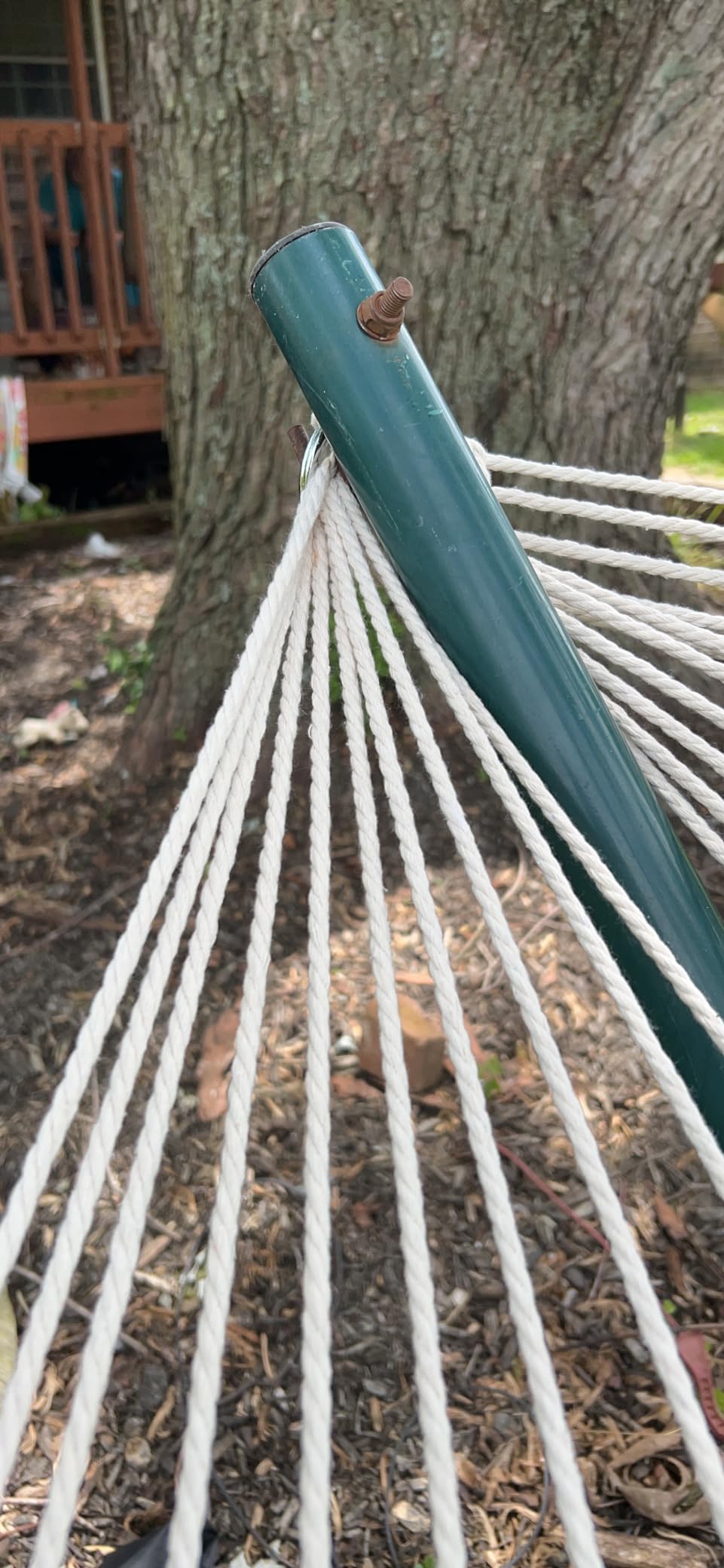 Best Choice Products 2-Person Double Hammock, Outdoor Woven Cotton Rope Hammocks for Backyard, Patio w/Spreader Bars, Carrying Case, 450lb Weight Capacity customer photo 2
