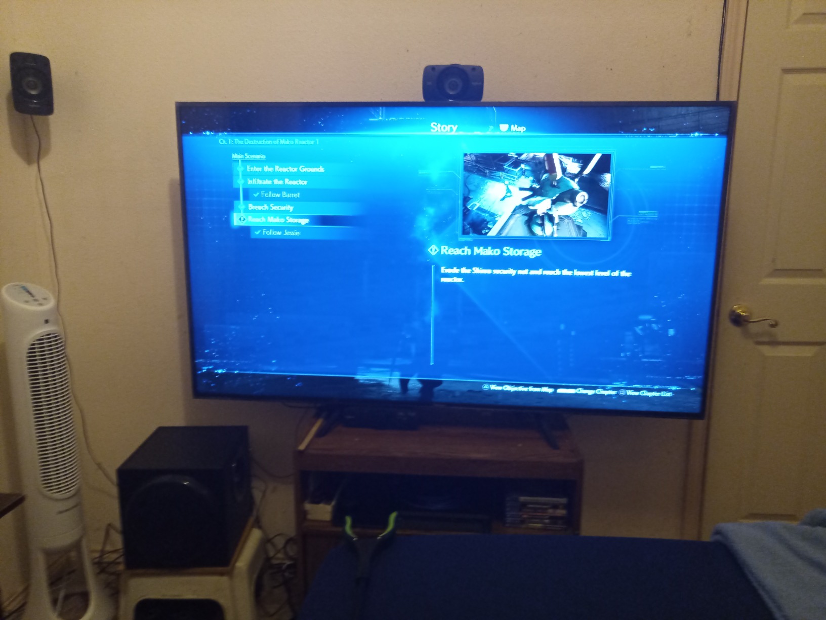 Logitech Z906 5.1 Surround Sound Speaker THX Dolby DTS - Black customer photo 1