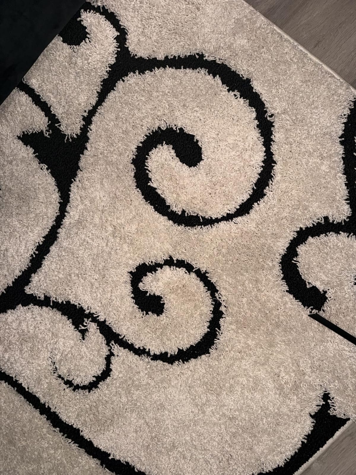 SAFAVIEH Area Rug 8x10 - Florida Shag Collection - Large - Cream & Beige, Scroll Design, Non-Shedding & Easy to Clean, High-Low Plush Pile, Ideal for Living Room, Bedroom, Dining Space (SG455-1113) customer photo 2