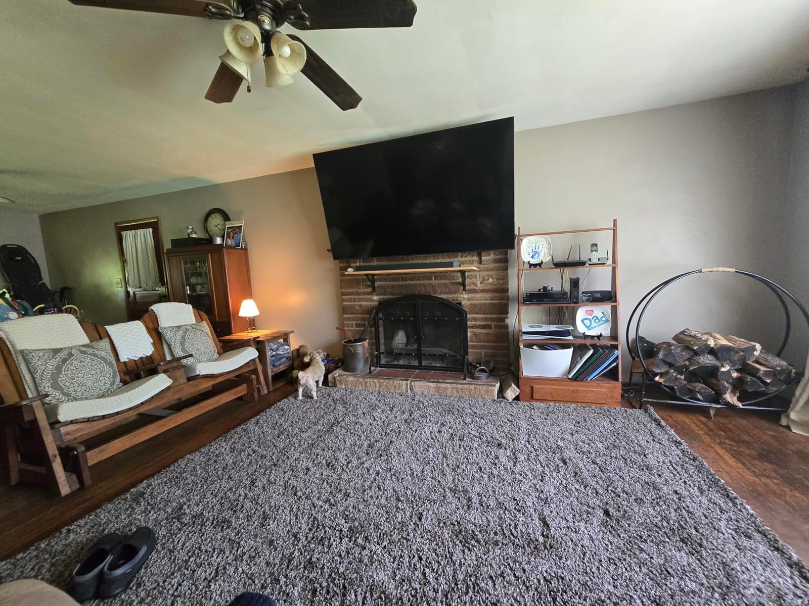 SAFAVIEH California Shag Collection Area Rug - 5'3' x 7'6', Beige, Non-Shedding & Easy to Clean, Ultra Plush Thick Pile, Ideal for Living Room, Bedroom, Dining Space (SG151-1313) customer photo 2