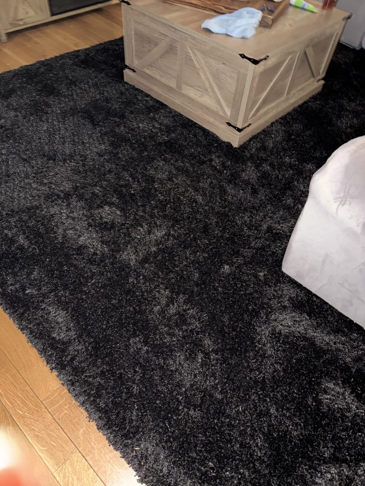 SAFAVIEH Area Rug 8x10 - California Shag Collection - Large - Beige, Non-Shedding & Easy to Clean, Ultra Plush Thick Pile, Ideal for Living Room, Bedroom, Dining Space (SG151-1313) customer photo 2