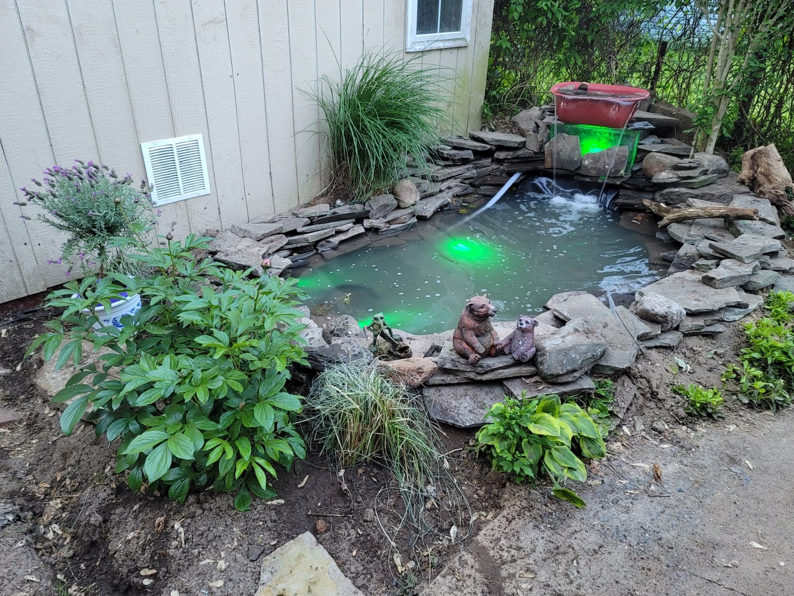 15 x 15 Firestone 45 Mil EPDM Pond Liner customer photo 1