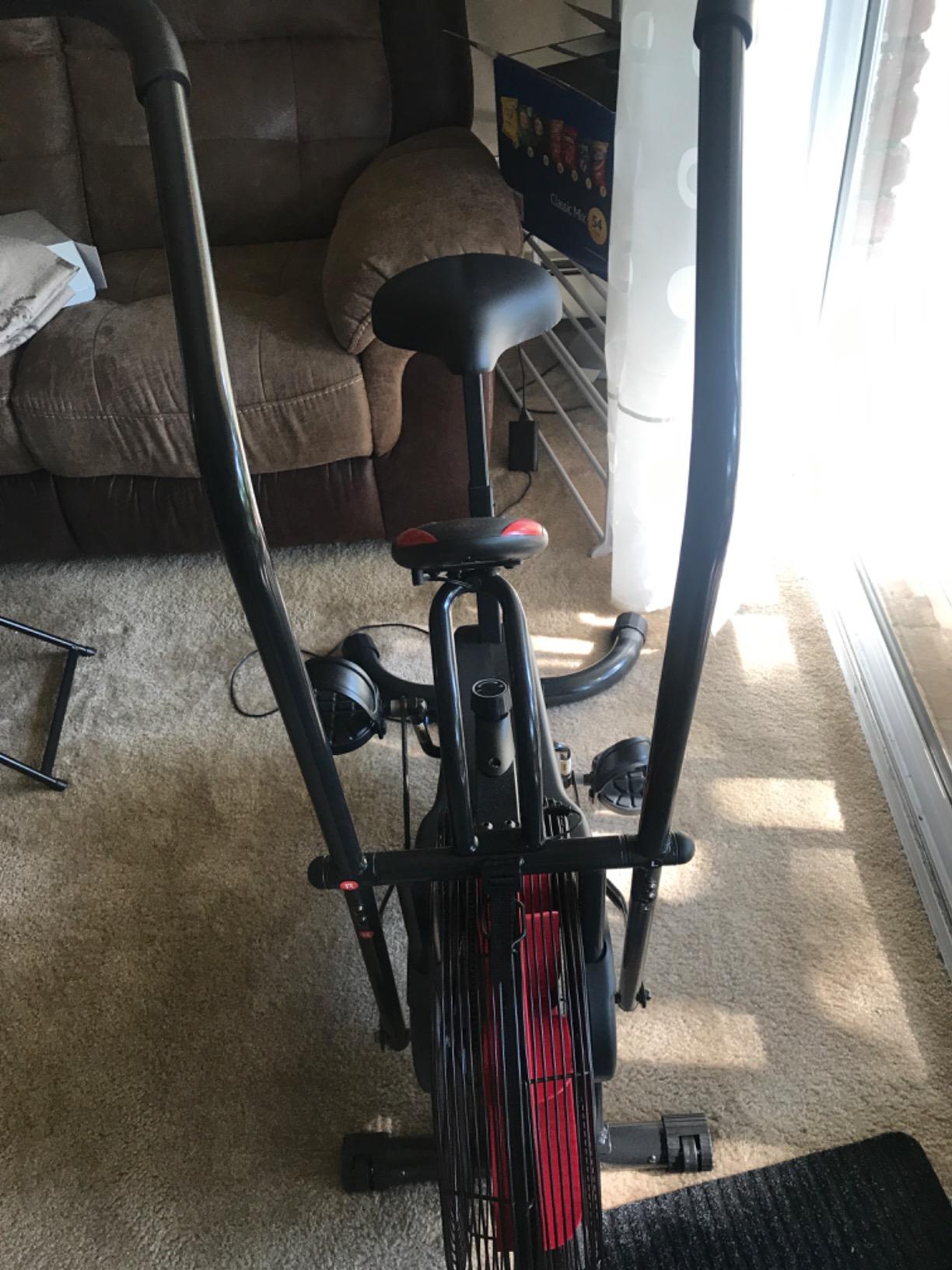 Marcy Air-Resistance Exercise Fan Bike With Dual Action Handlebars customer photo 1