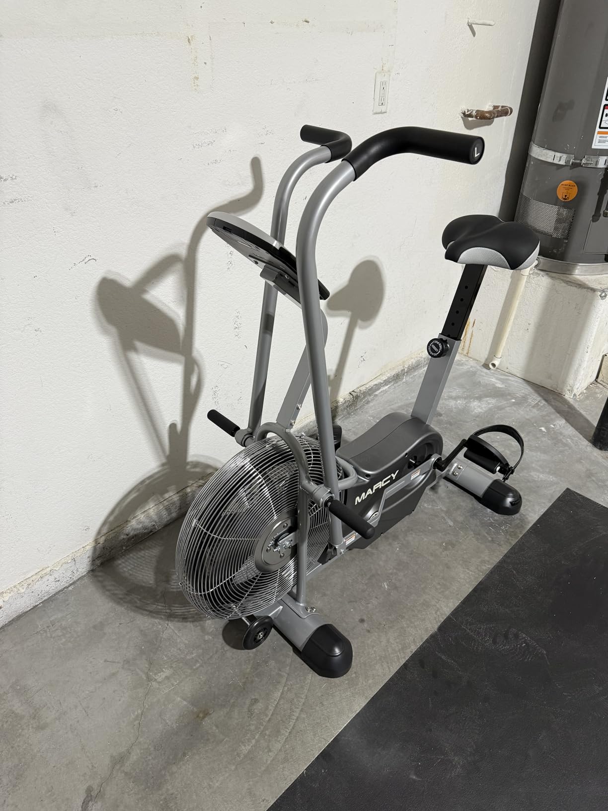 Marcy Air-Resistance Exercise Fan Bike With Dual Action Handlebars customer photo 2