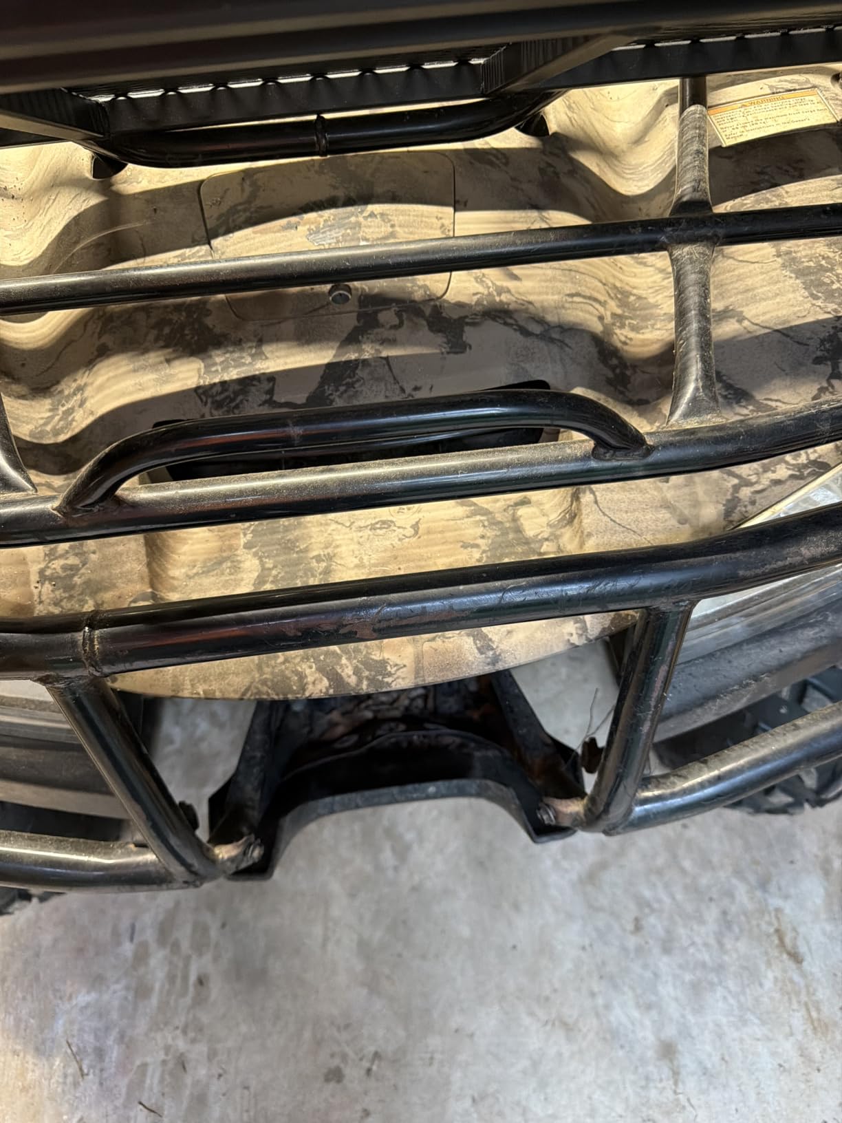 Guide Gear ATV Front Cargo Basket, Luggage Carrier Rack, Heavy-Duty Steel, 36 Inches by 17 Inches by 5.25 Inches customer photo 2