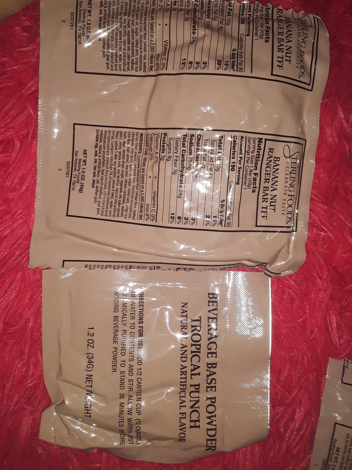 MRE Box B - Genuine Military Surplus - Menus 13-24 customer photo 1
