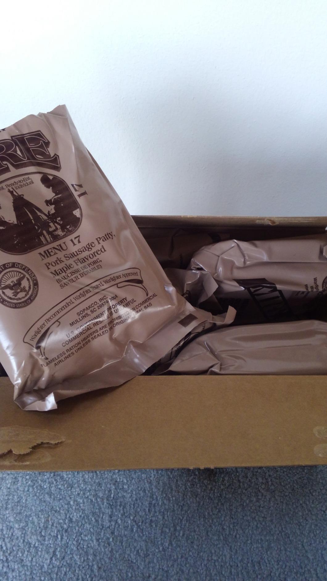 MRE Box B - Genuine Military Surplus - Menus 13-24 customer photo 2