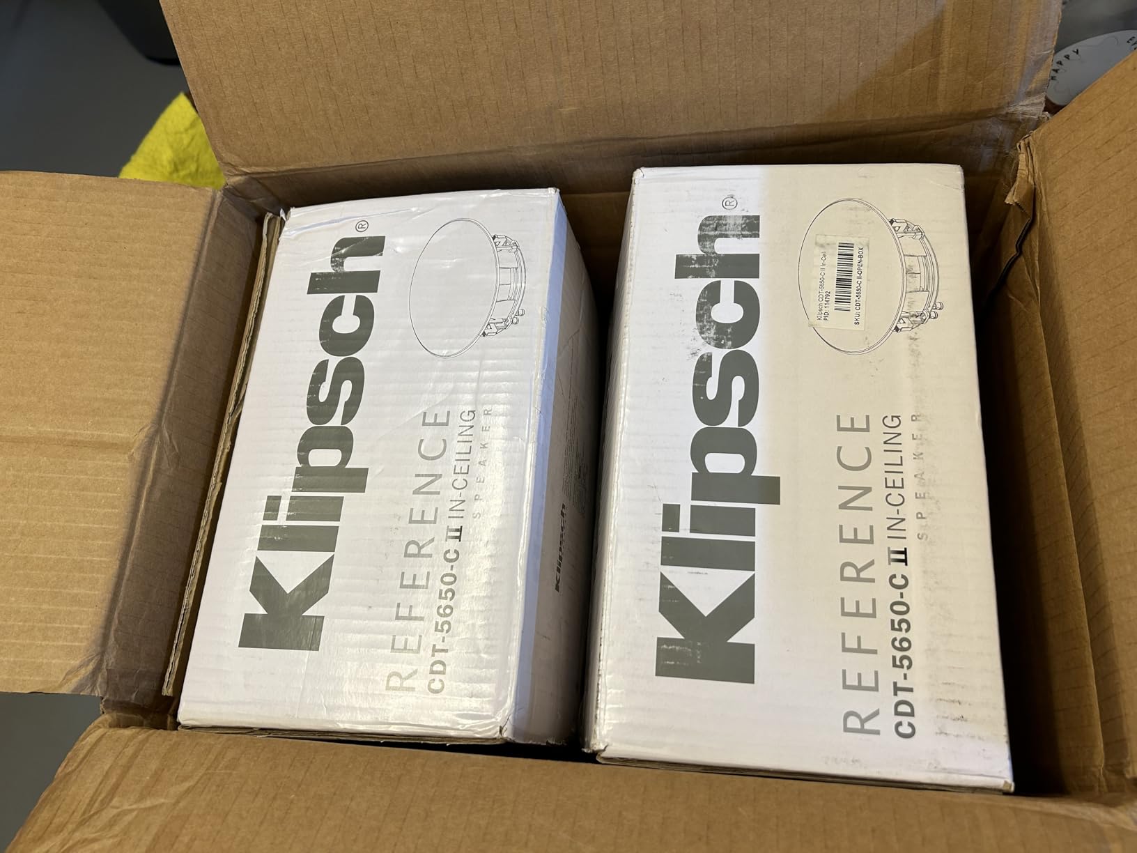 Klipsch CDT-5650-C II In-Ceiling Speaker - White (Each) customer photo 2