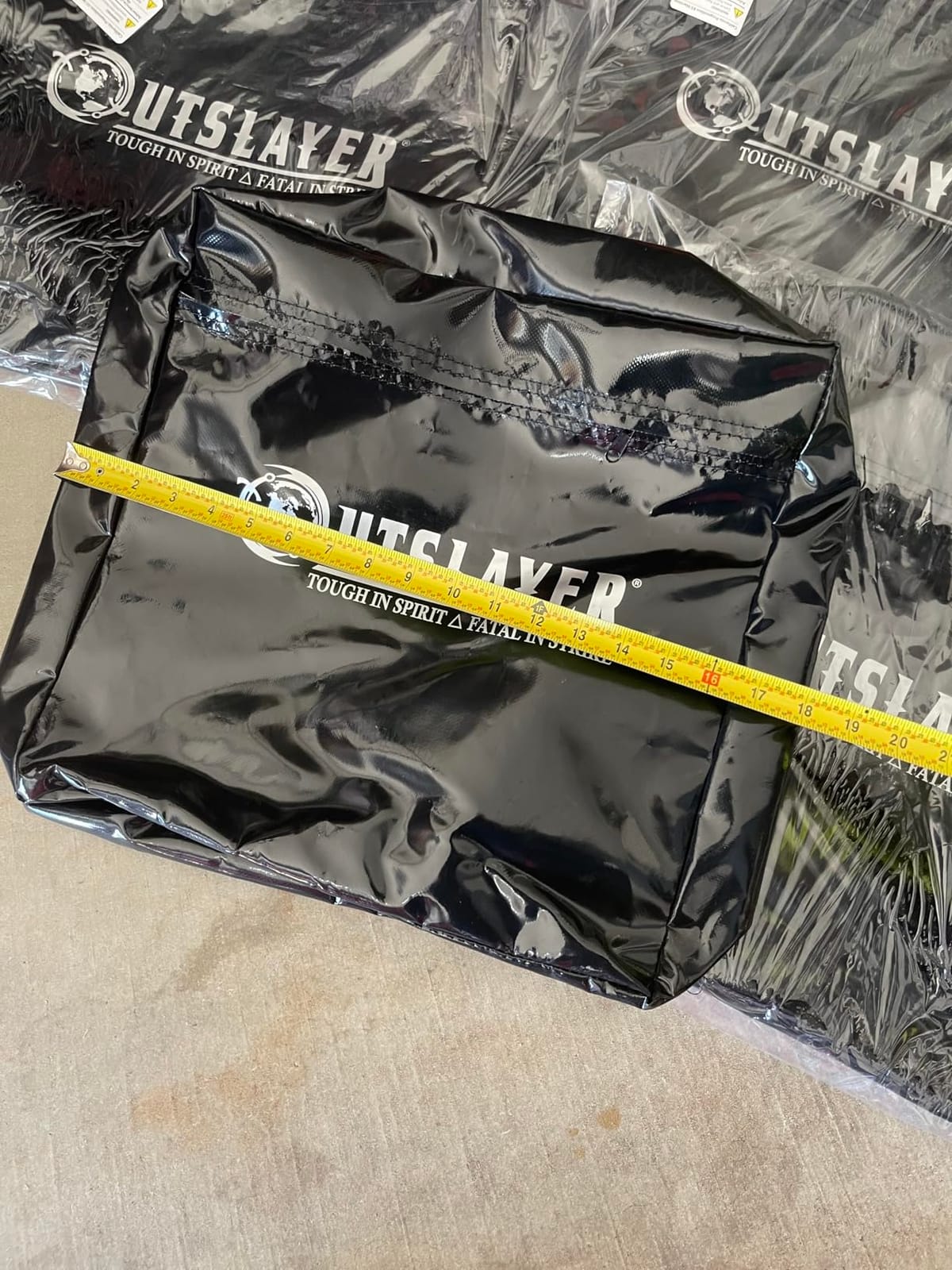 Outslayer Heavy Duty Punching Bag Stand - 7.8ft / 6.8ft Heavy Bags up to 350lbs - Made in USA - Filled or Unfilled Sandbags - Easy Assembly customer photo 1