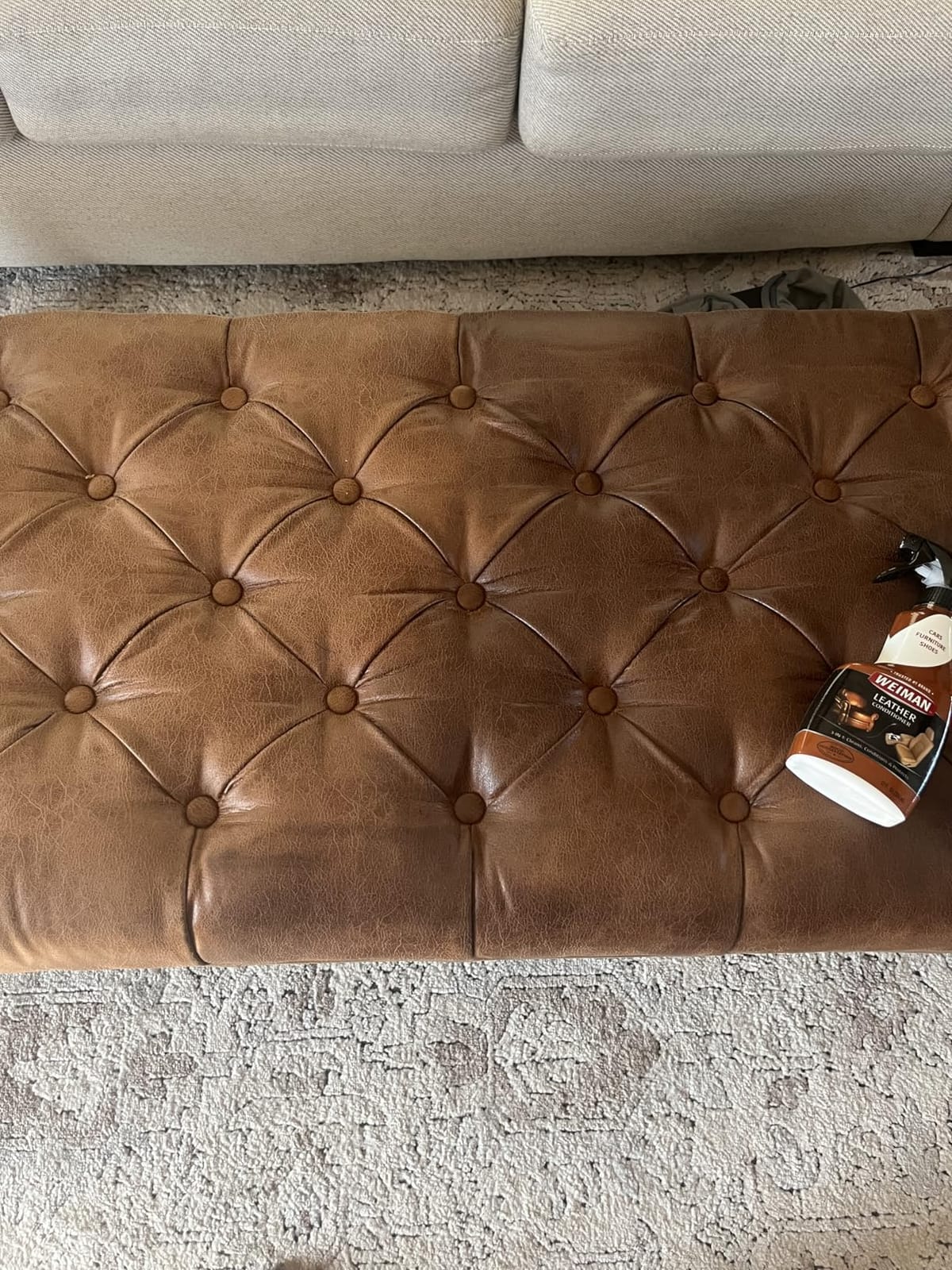 Weiman Leather Cleaner, Conditioner & Protector, Car Interior & Furniture customer photo 2