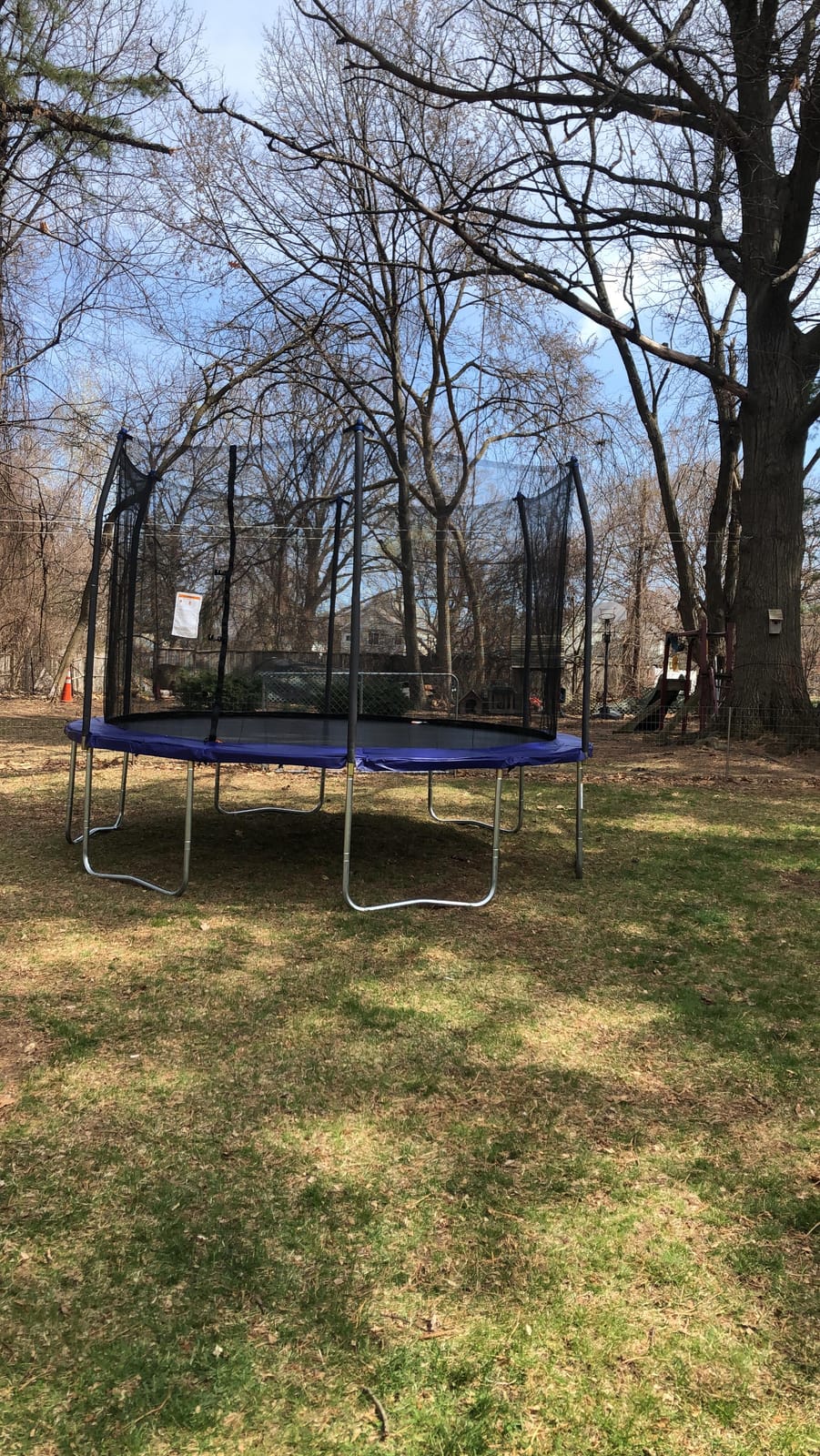 Skywalker Trampolines 12-Feet Round Trampoline and Enclosure with Spring Pad customer photo 1