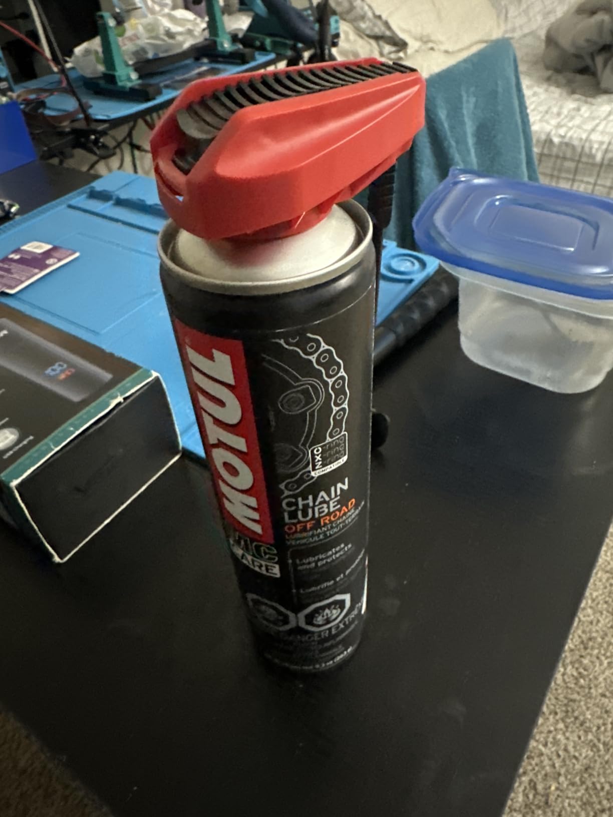 Motul MC Care C3 Off RoadChain Lube – Motorcycle Chain Lubricant Spray for Dirt Bikes & ATVs, High Adhesion, Anti-Wear & Mud Resistance, O-Ring Safe, 9.3 oz customer photo 1