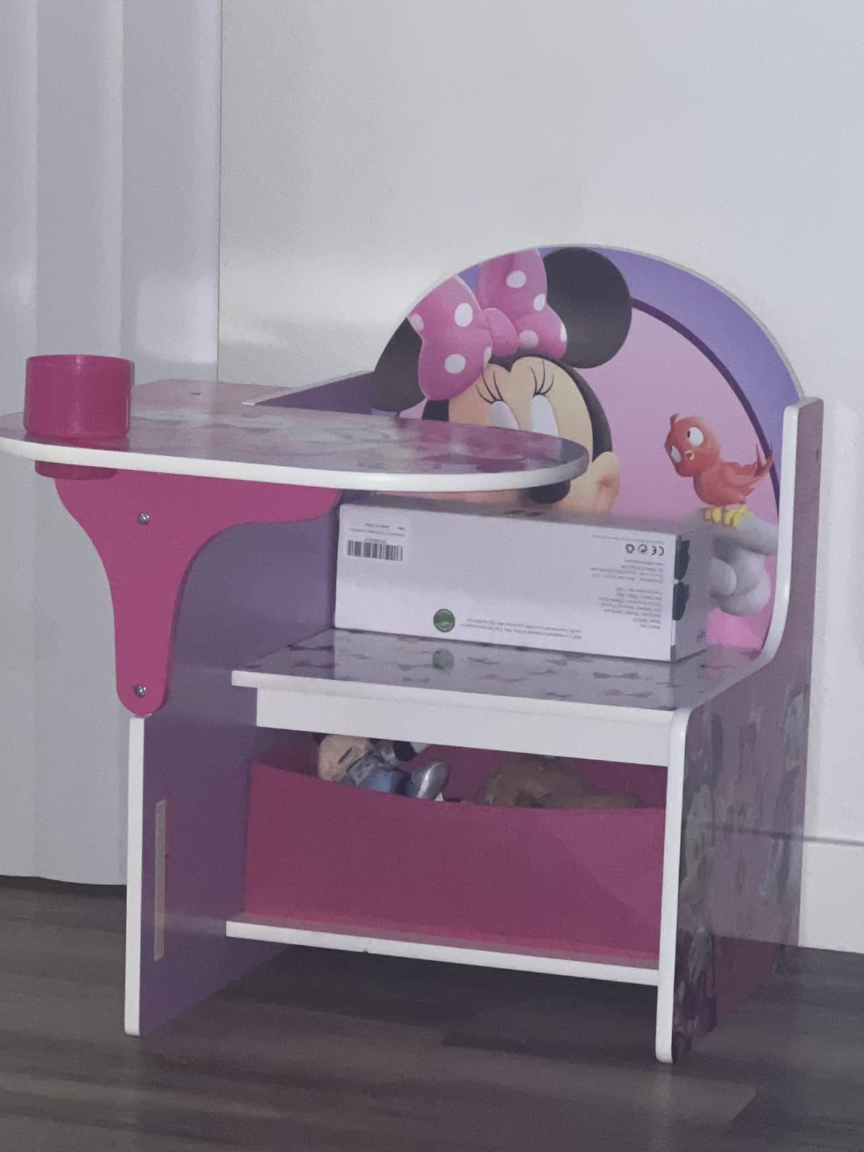 Delta Children Chair Desk With Storage Bin, Disney Minnie Mouse customer photo 1