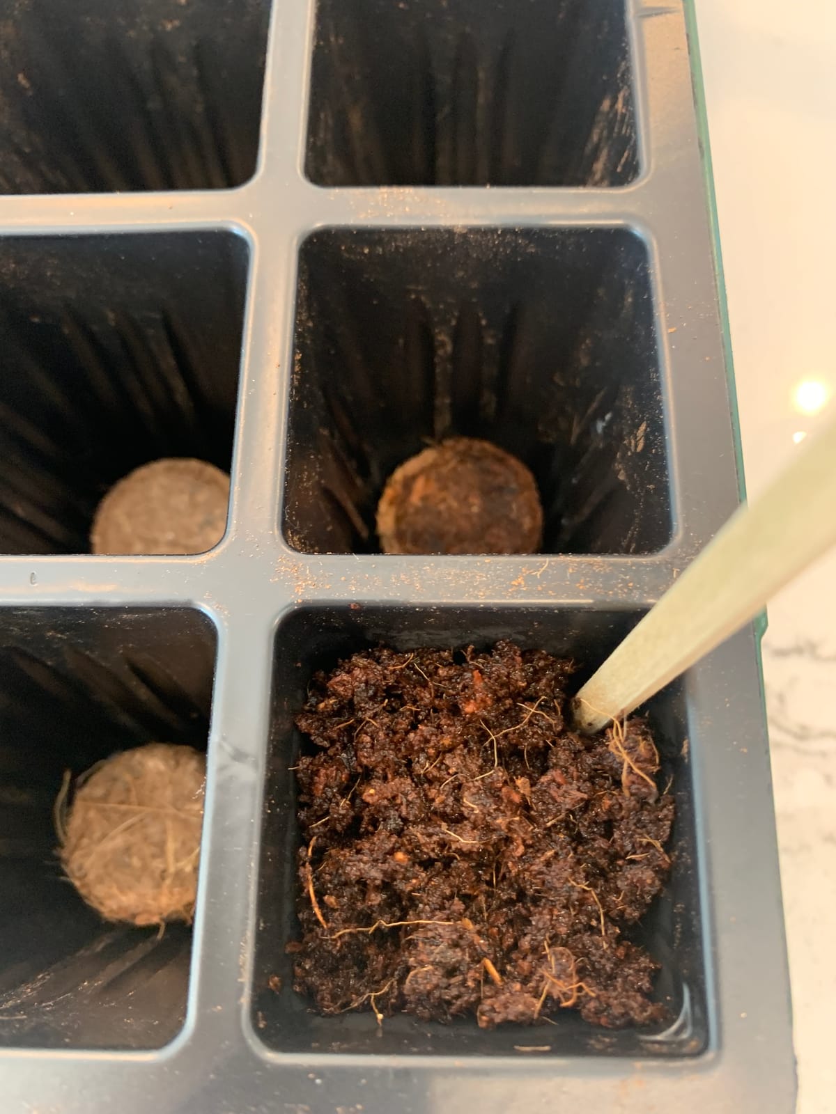 Burpee 72 Cell Seed Starting Kit with Greenhouse Dome and Coir Pellets customer photo 2
