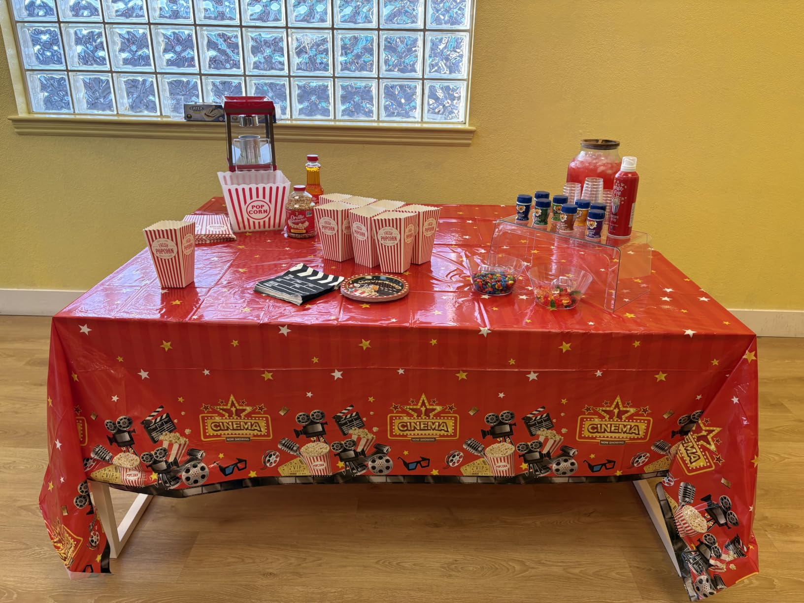 Nostalgia Vintage Coca-Cola Hot-Air Popcorn Maker Machine - Makes Up to 12 Cups - Oil-Free - Healthier Popcorn - Classic Stand-Up Cart With Wheels - Includes Kernel Measuring Cup - White & Red customer photo 2