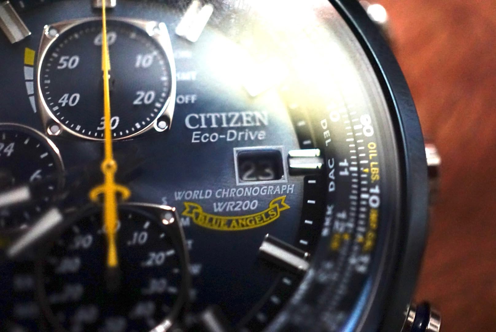 Citizen Men's Eco-Drive Sport Luxury World Chronograph Atomic Time Keeping Watch customer photo 2