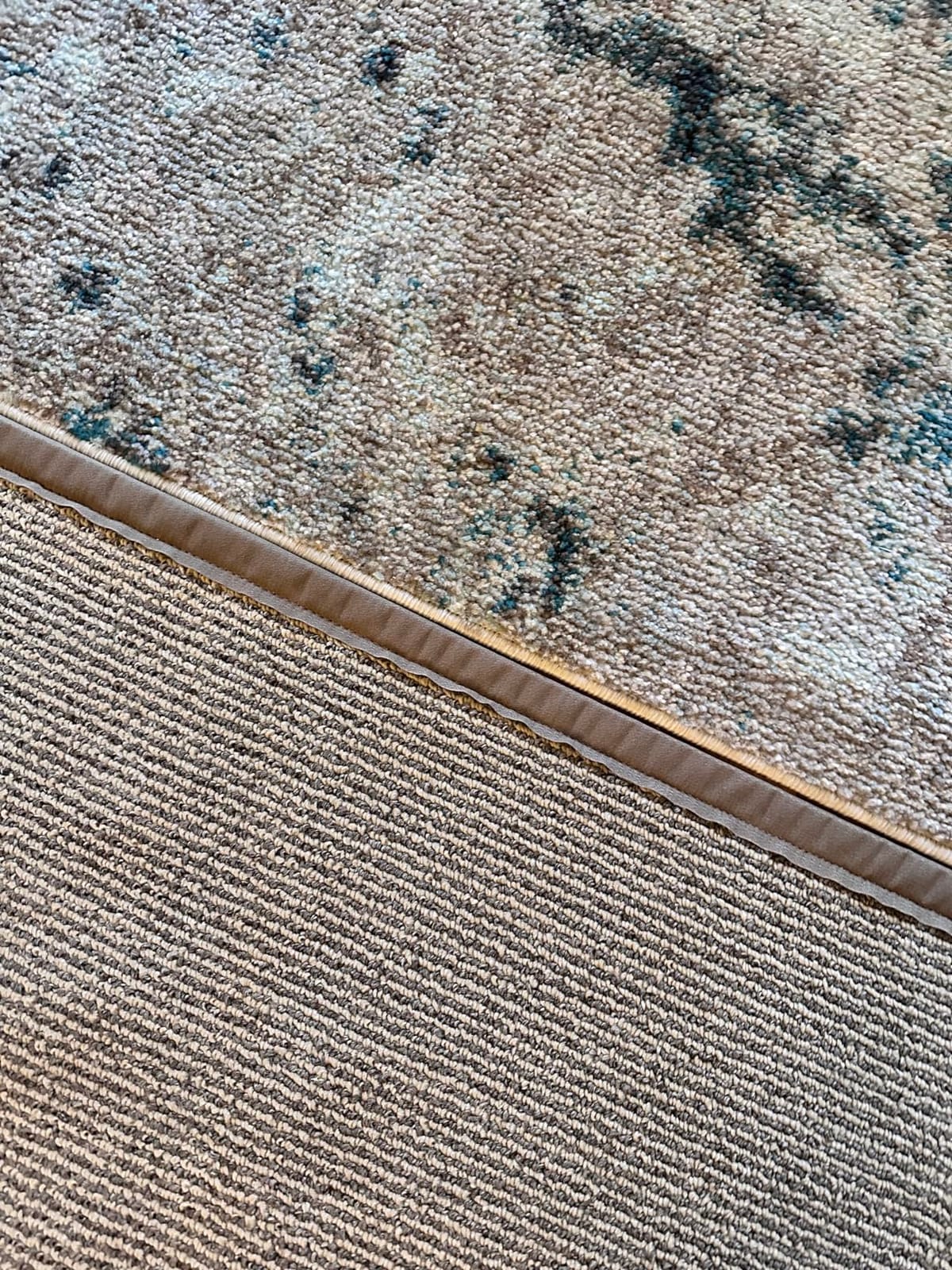 iCustomRug Synthetic Sisal Area Rug, Softer Than Natural Sisal Rug, Stain Resistant & Easy to Clean in Black 6ft x 8ft customer photo 2