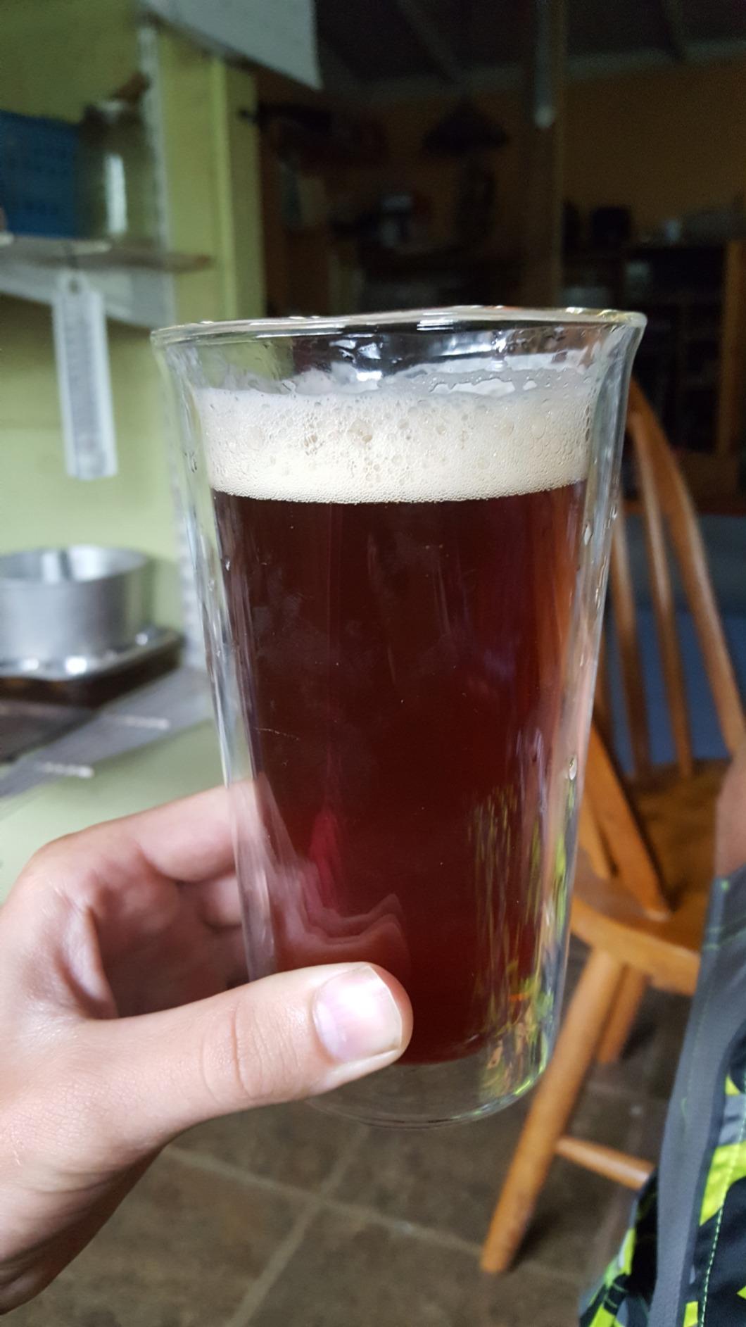 American Amber Homebrew Beer Ingredient Kit customer photo 1