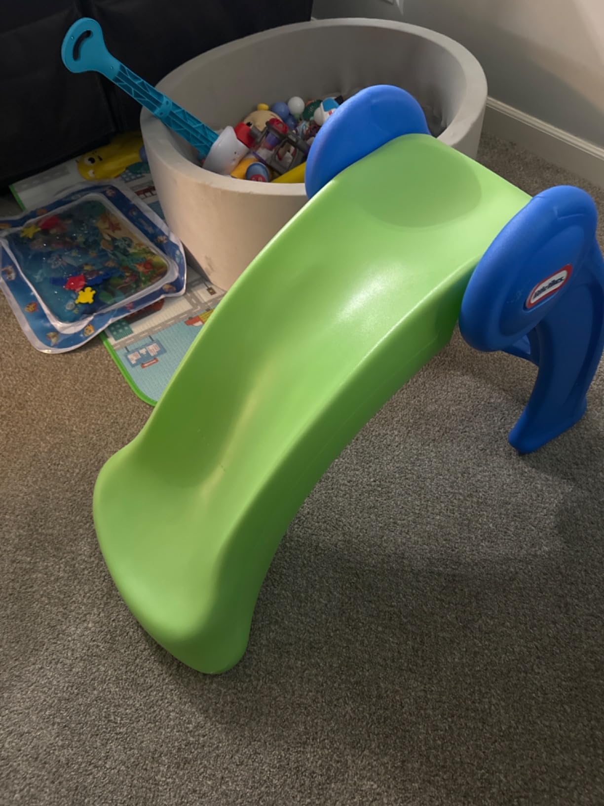 Little Tikes Junior Play Slide Green/Blue, 5 ft or less customer photo 2
