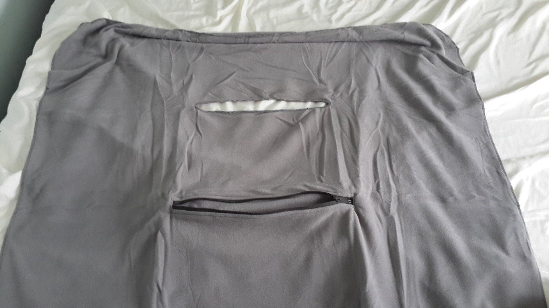 TRAVELREST 4-in-1 Travel Blanket - Comfort for Long Travel - Grey Regular customer photo 1