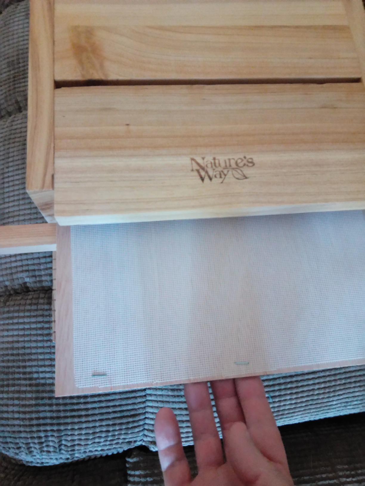 Nature's Way Bird Products CWH6 Triple Chamber Cedar Bat House, 20.5