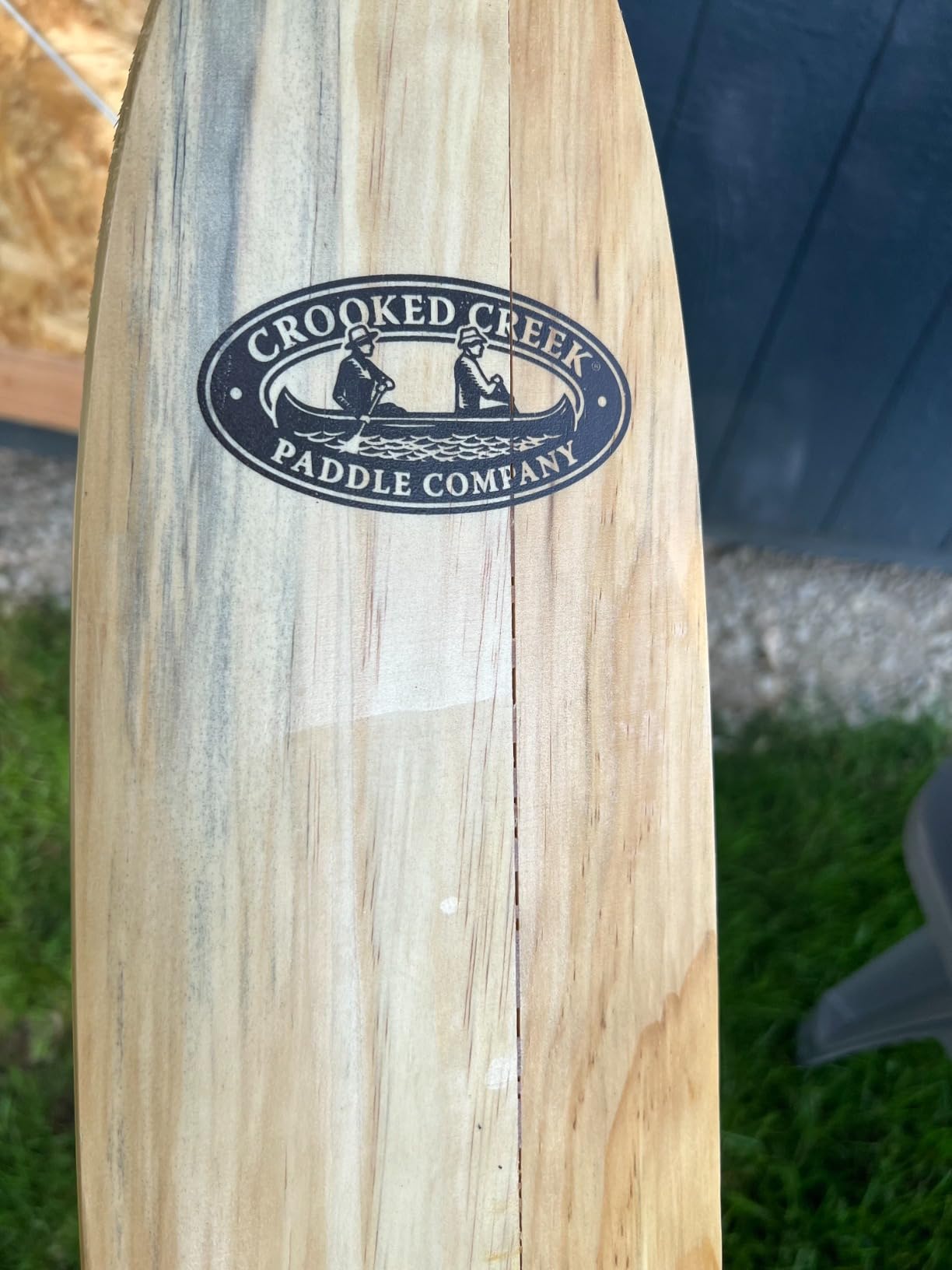 CROOKED CREEK 4-foot Wooden Boat Paddle - Features Multi-Ply Laminated Construction for Added Strength - Lightweight, Waterproof Finish (50431) customer photo 2