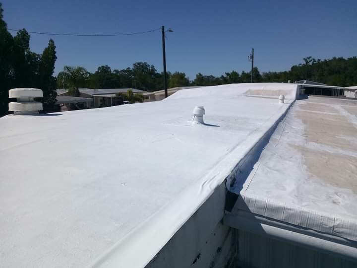 AMES RESEARCH LABORATORIES MSS1 Maximum Stretch Roof Coating, 1 Gallon, White customer photo 2