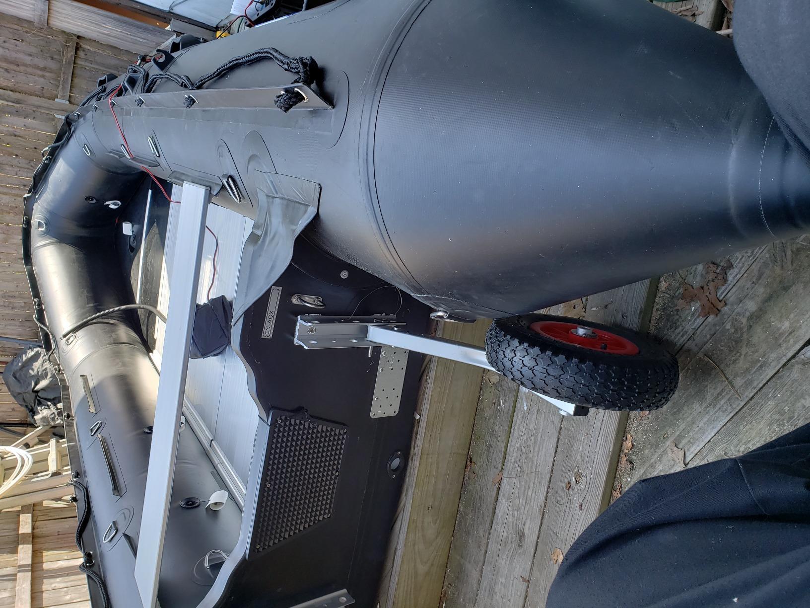 BRIS 15.4 ft Inflatable Boat Inflatable Rescue & Dive Inflatable Raft Power Boat customer photo 1