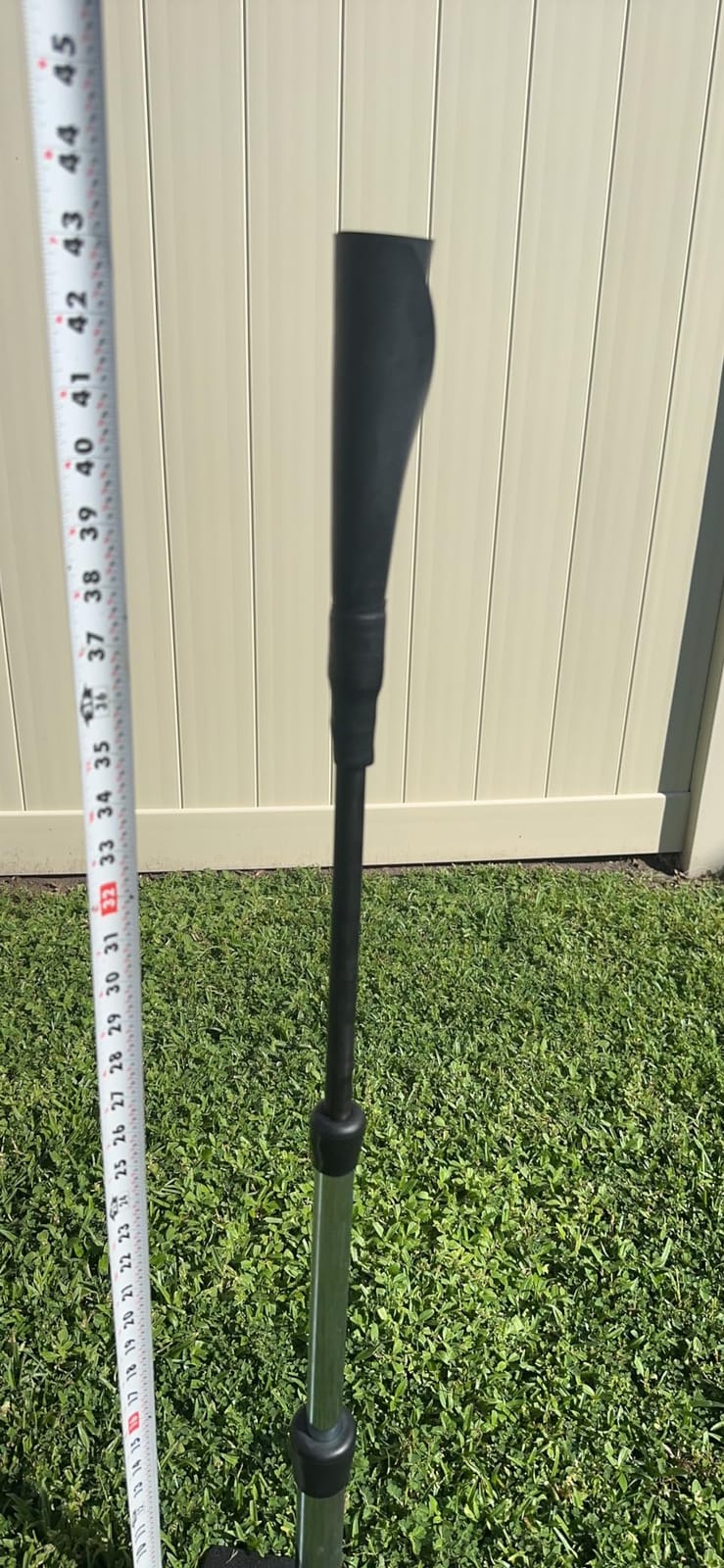 Tanner Tee The Original Batting Tee – Adjustable Pro Hitting Tee for Baseball & Softball, Steel Shaft, Composite Base, Hand-Rolled Rubber Top, 26