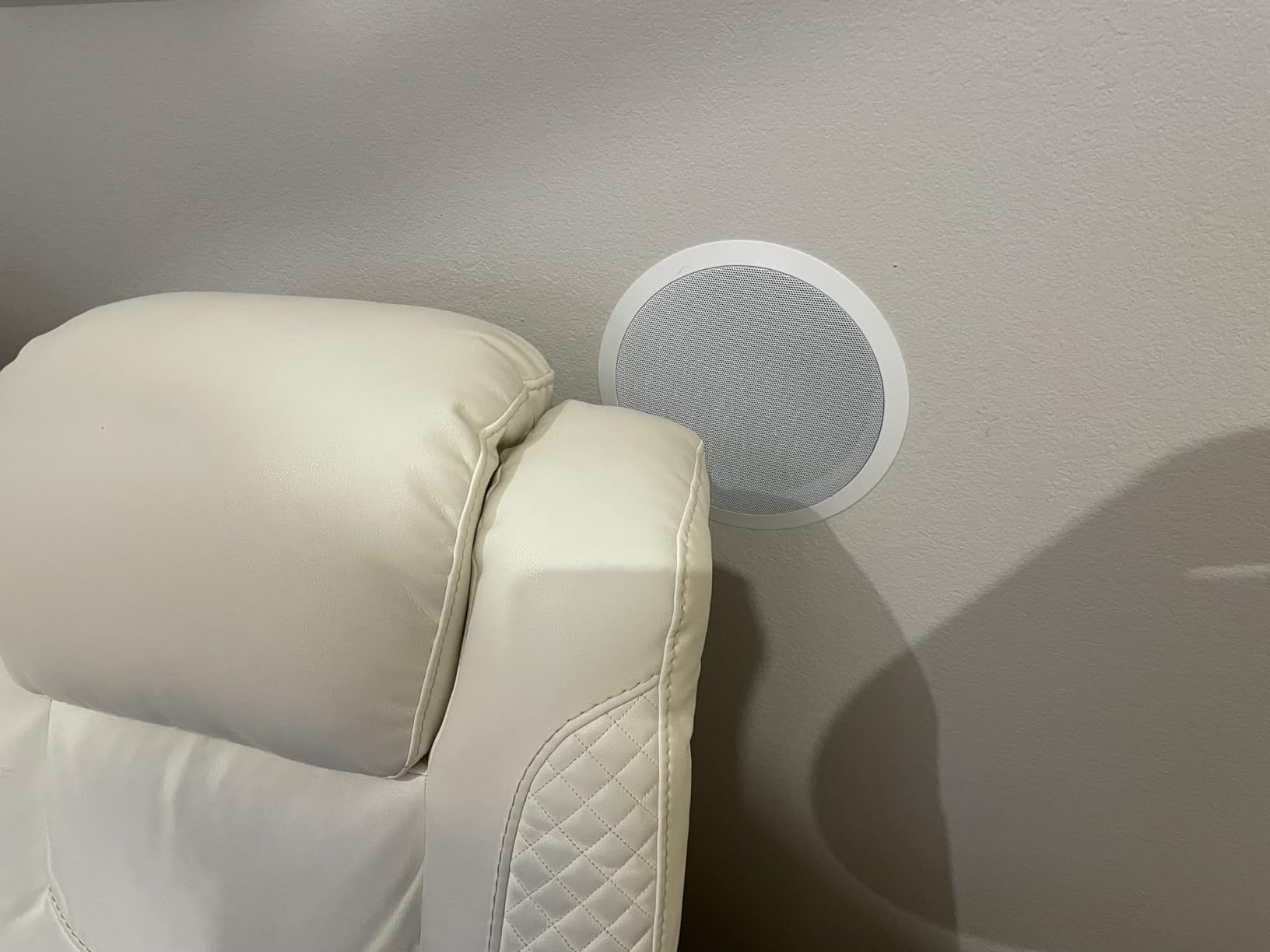 Acoustic Audio by Goldwood CS-IC83 8” 3-Way In Ceiling Home Theater Speaker System (White, 5 Speakers) customer photo 1