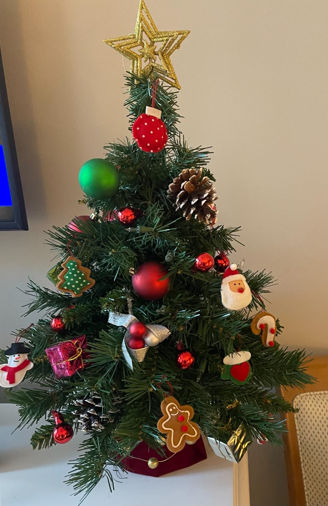 National Tree Company 24in Pre-Lit Majestic Fir Mini Christmas Tree customer photo 2