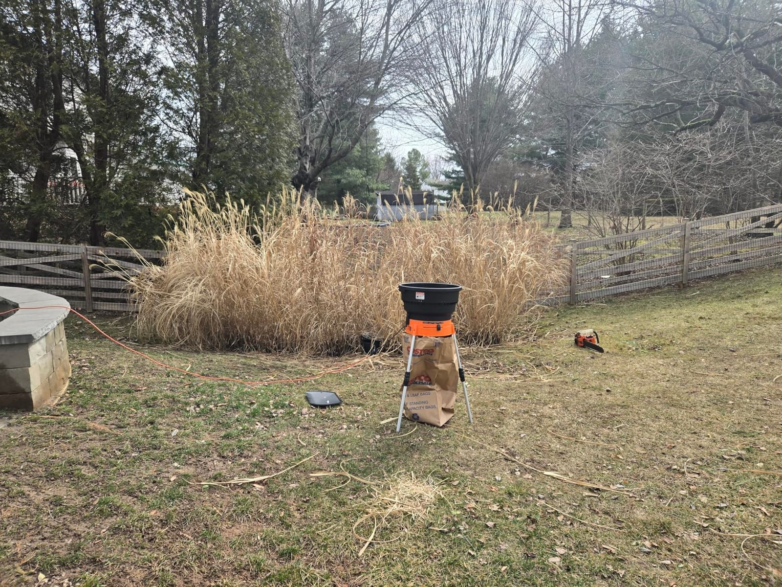 Yard Force YF8000LS Electric Leaf Mulcher/Shredder with Bonus Accessory Kit, One Size, Black/Orange customer photo 2