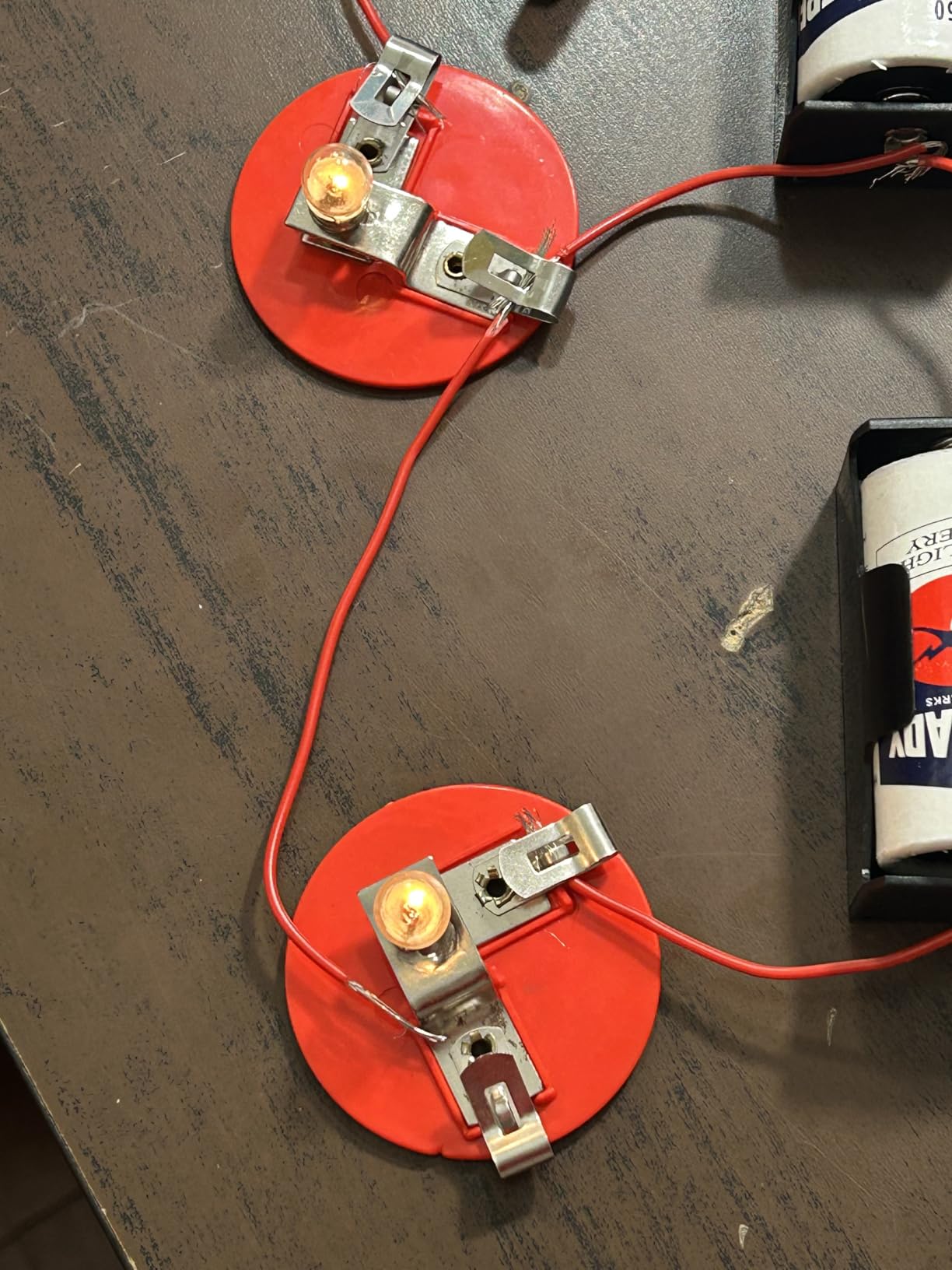 Eisco Simple Circuit Electricity Kit, Series & Parallel Circuits, 13 Piece customer photo 2