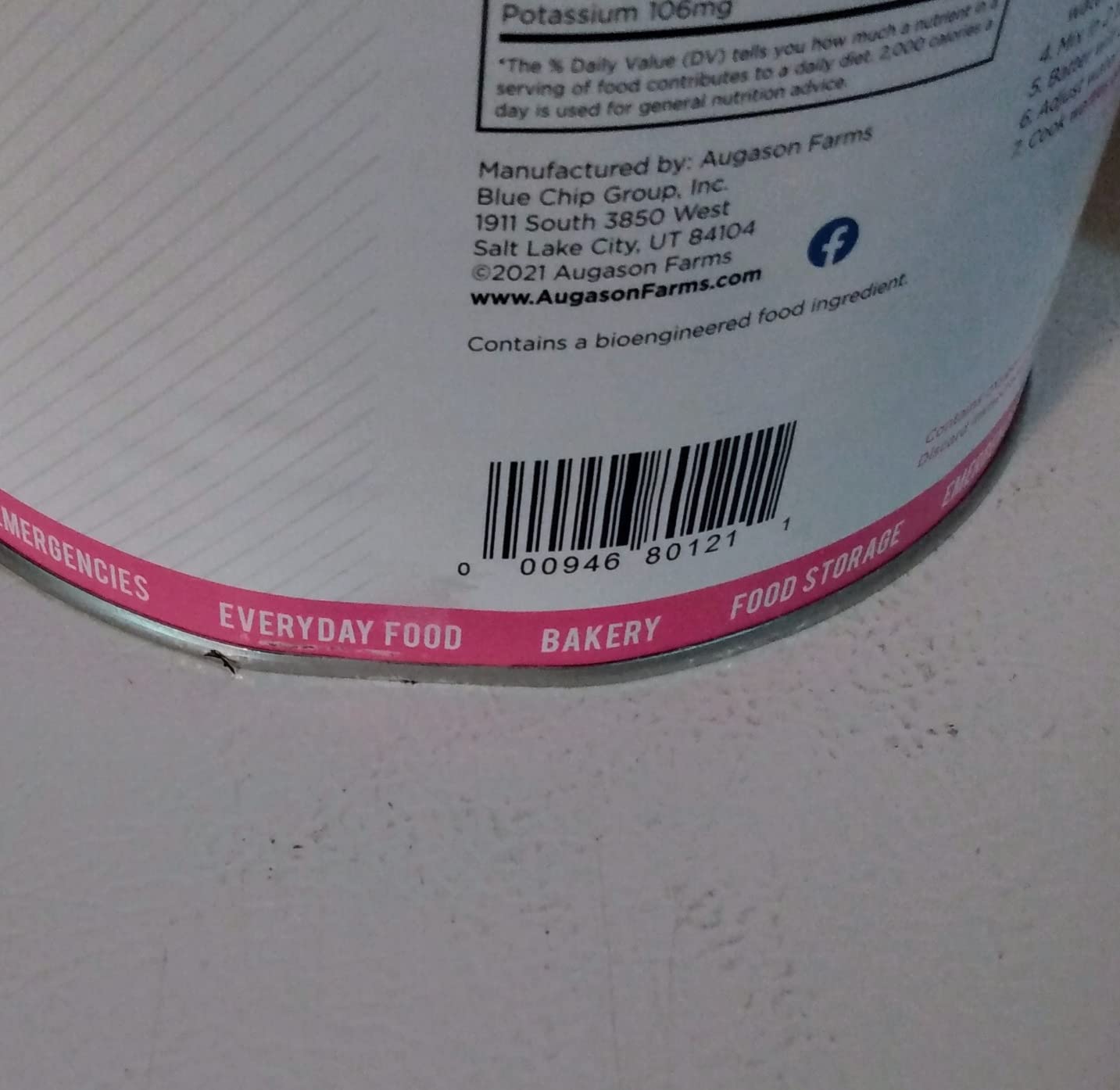Augason Farms Buttermilk Pancake and Waffle Mix Can customer photo 2