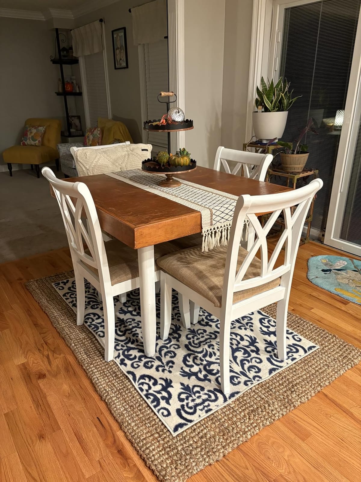SAFAVIEH Area Rug 6x9 - Natural Fiber Collection - Natural Brown, Handmade Jute & Coir, Farmhouse Style, Chunky Textured Thick Pile (NF747A) customer photo 1