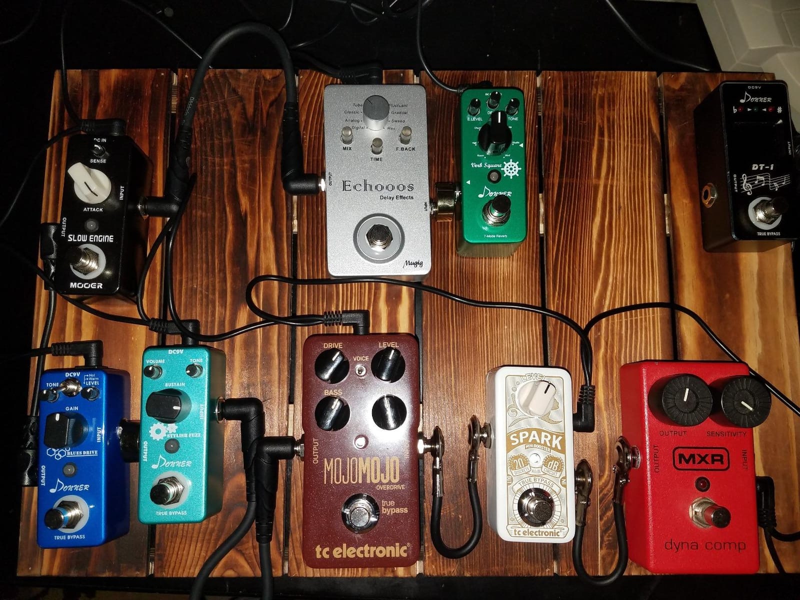 Donner Overdrive Guitar Pedal, Blues Drive Vintage Overdrive Effect Warm/Hot Modes for Pedal Boards Electric Guitar, True Bypass customer photo 2